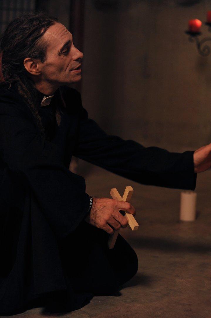 Photo number 11 from Bless Me Father, For I Have Sinned shot for Wasteland on Kink.com. Featuring Shadrack Stargazer and Violet Sky in hardcore BDSM & Fetish porn.