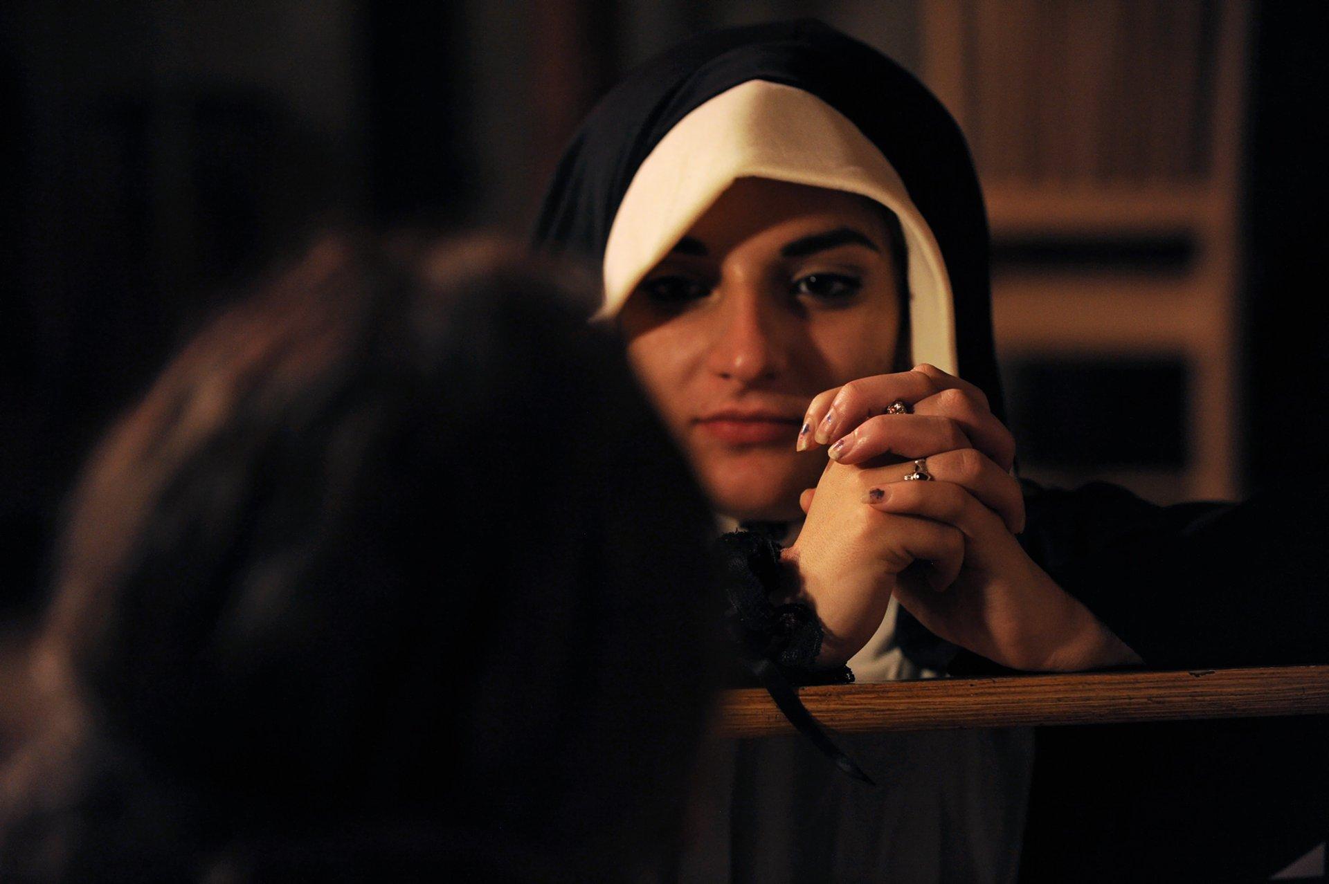 Photo number 7 from Bless Me Father, For I Have Sinned shot for Wasteland on Kink.com. Featuring Shadrack Stargazer and Violet Sky in hardcore BDSM & Fetish porn.