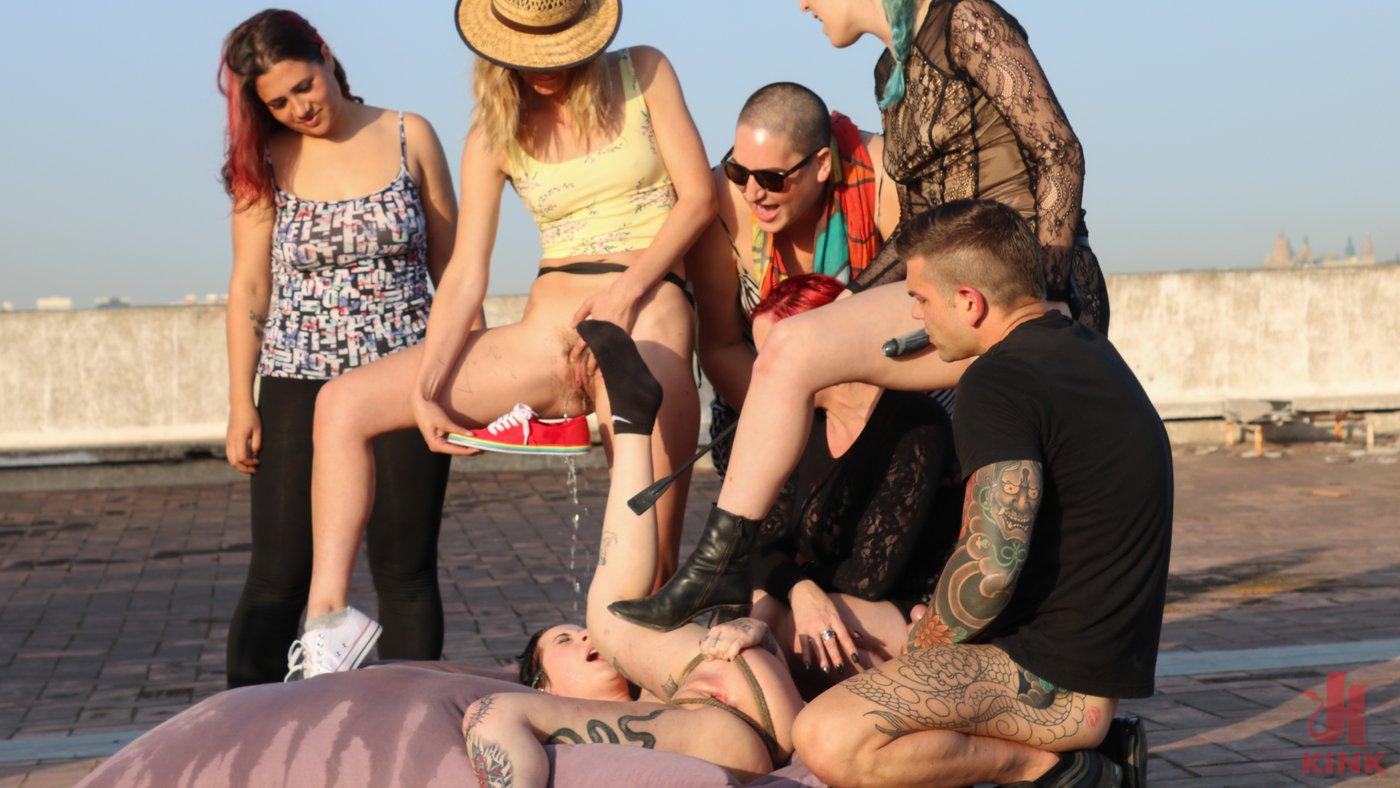 Photo number 17 from Spooky Submissive Slut Charlotte Sartre Gets Boned in a Graveyard! shot for Public Disgrace on Kink.com. Featuring Juan Lucho, Mz Berlin, Charlotte Sartre, Liz Rainbow and Mona Wales in hardcore BDSM & Fetish porn.