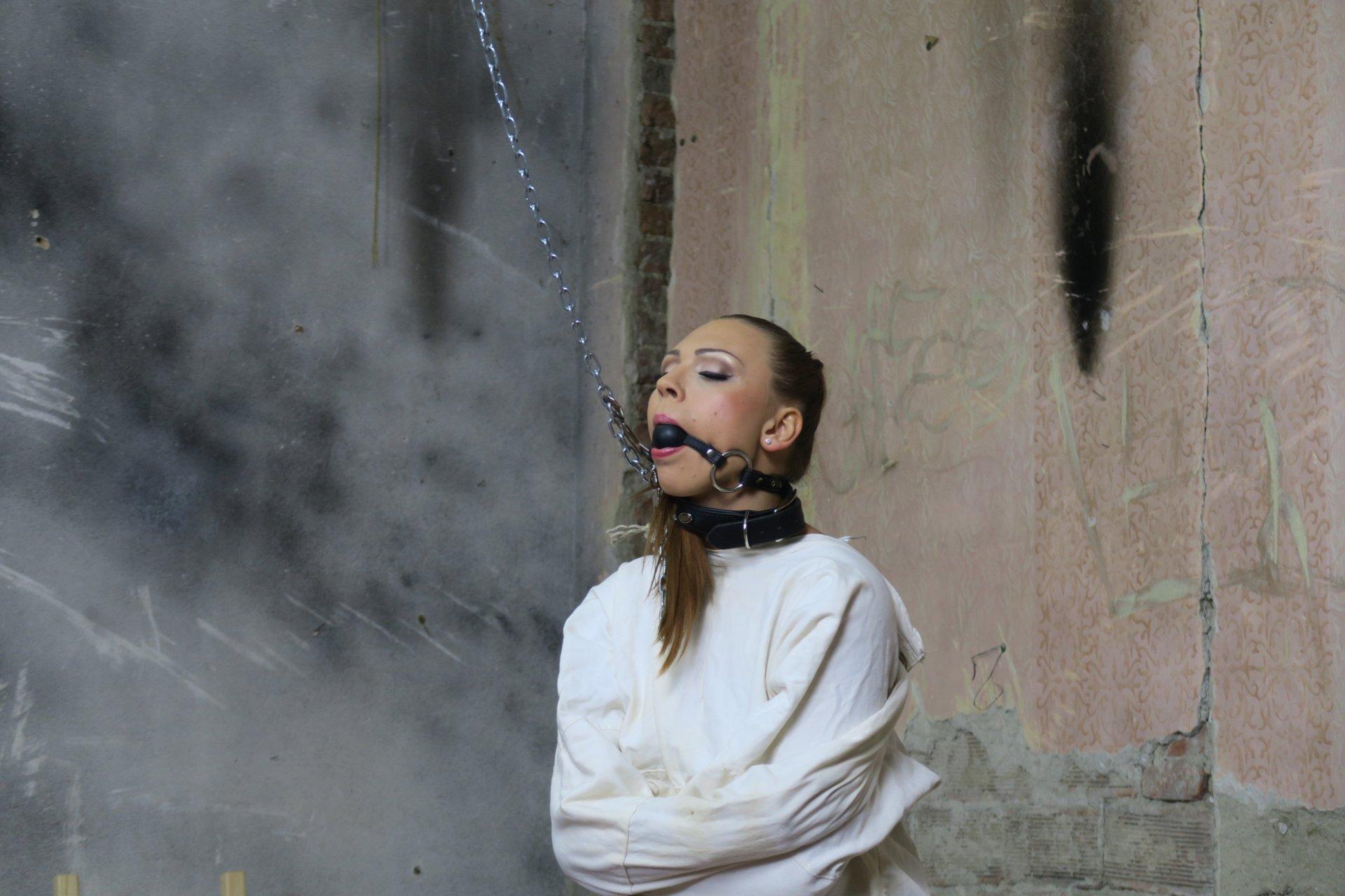 Photo number 18 from Struggling Ball-Gagger Morgan Rodriquez shot for Submissed on Kink.com. Featuring Eveline Delay and Morgan Rodriguez in hardcore BDSM & Fetish porn.