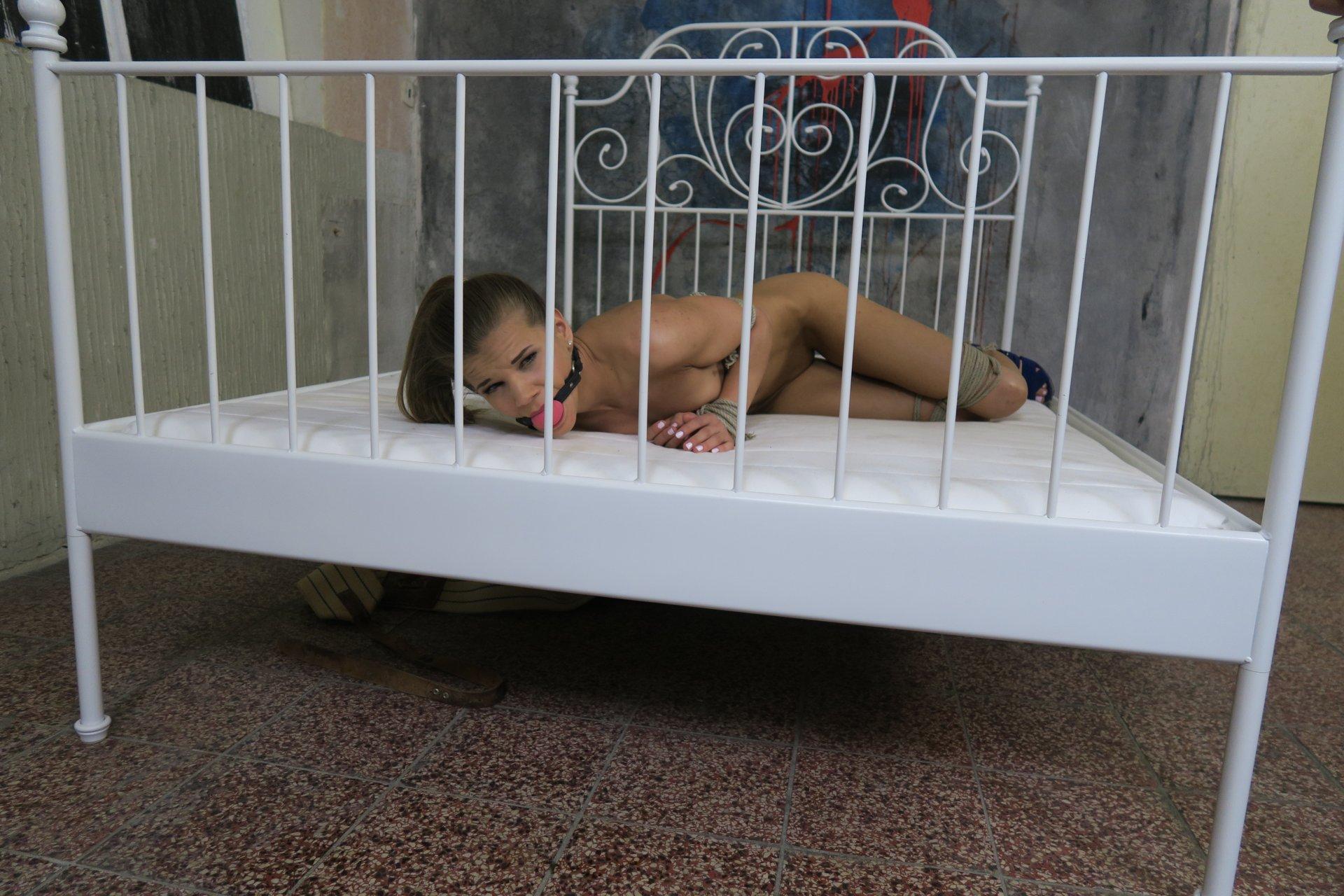 Photo number 12 from EXCLUSIVE: Tied Up and Ball-Gagged while Dildo-Banged shot for Submissed on Kink.com. Featuring Sarah Kay and Arjan in hardcore BDSM & Fetish porn.