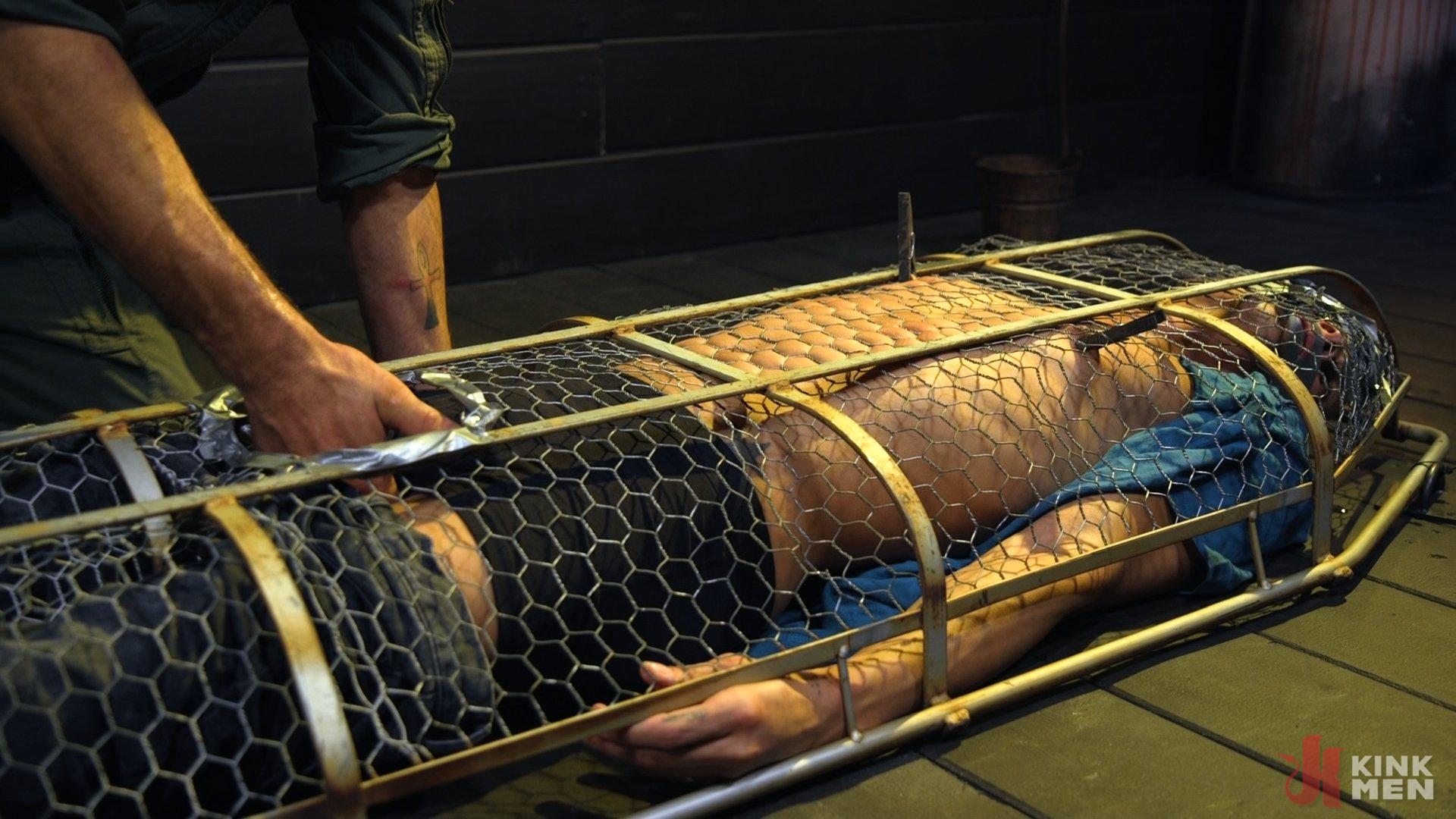 Photo number 4 from Caged: Max Ferro And Joseph Banks shot for Bound Gods on Kink.com. Featuring Max Ferro and Joseph Banks in hardcore BDSM & Fetish porn.