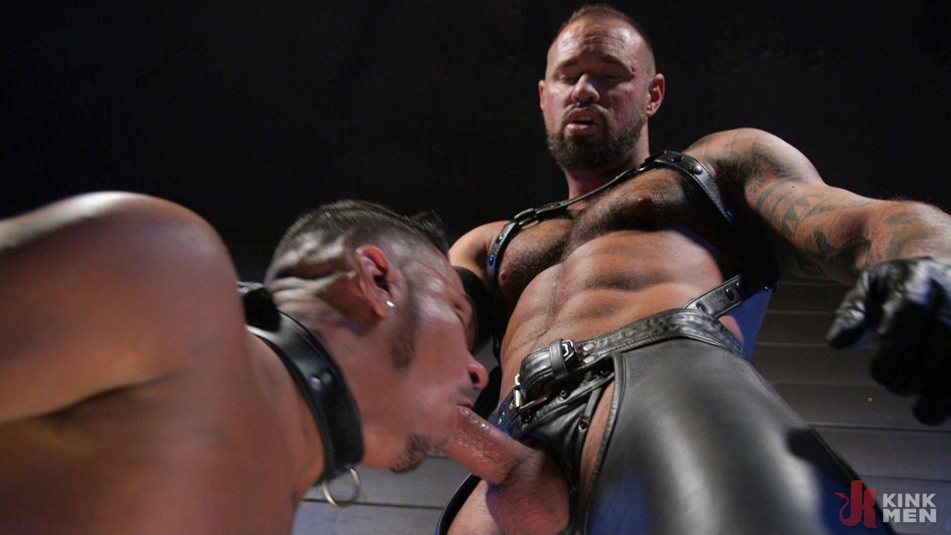 Photo number 6 from Cesar Xes Surrenders to Mr. Roman shot for Bound Gods on Kink.com. Featuring Michael Roman and Cesar Xes in hardcore BDSM & Fetish porn.