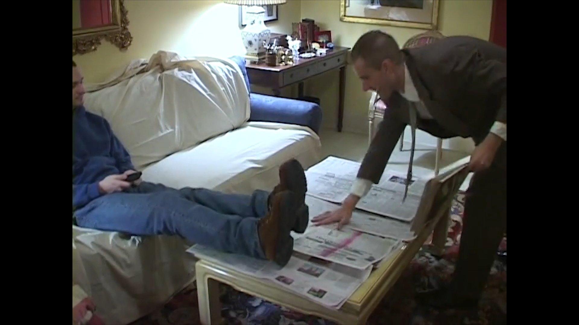 Photo number 2 from Hardhat Master: When Worlds Collide shot for Bound And Gagged on Kink.com. Featuring Owen Hawk, Austin Edwards and Jason Dean in hardcore BDSM & Fetish porn.