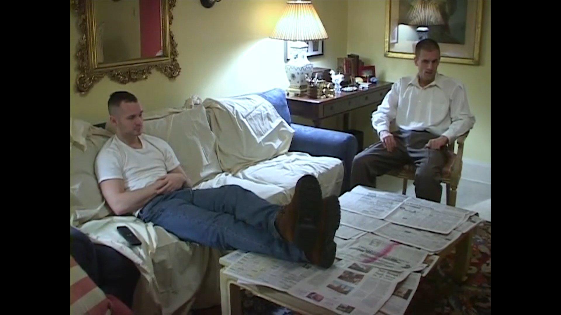 Photo number 9 from Hardhat Master: When Worlds Collide shot for Bound And Gagged on Kink.com. Featuring Owen Hawk, Austin Edwards and Jason Dean in hardcore BDSM & Fetish porn.