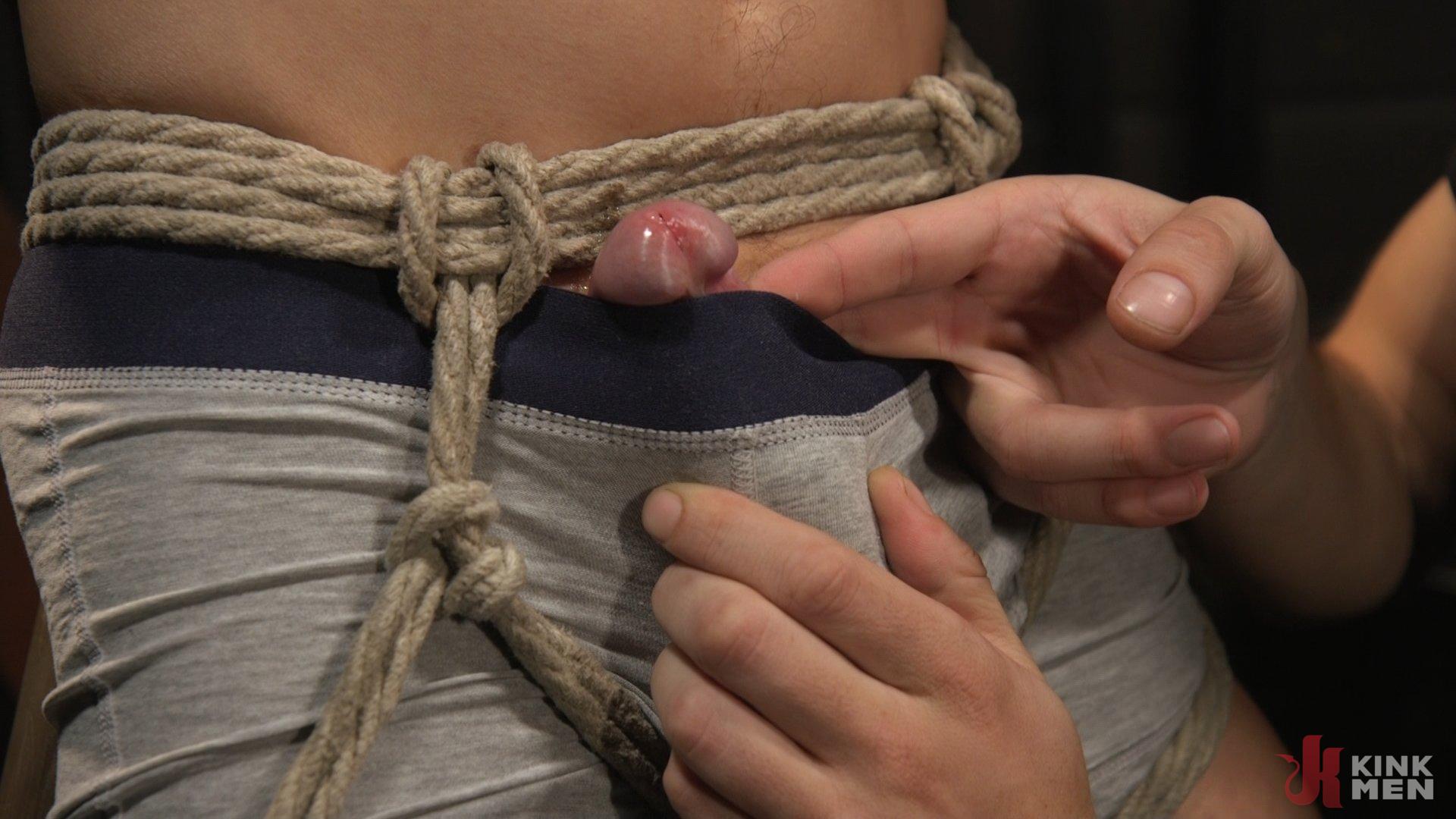 Photo number 2 from Shy Quiet Type, Alex Chandler Can Barely Hold His Load shot for Men On Edge on Kink.com. Featuring Alex Chandler in hardcore BDSM & Fetish porn.