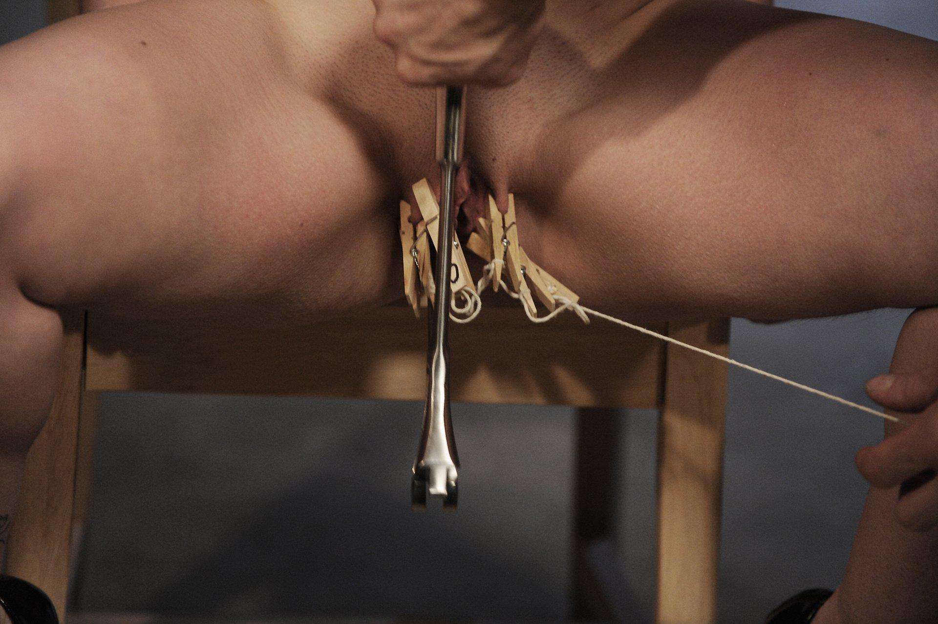 Photo number 2 from Battle Of The Bra shot for Wasteland on Kink.com. Featuring Lilly Ligotage and Erix X in hardcore BDSM & Fetish porn.