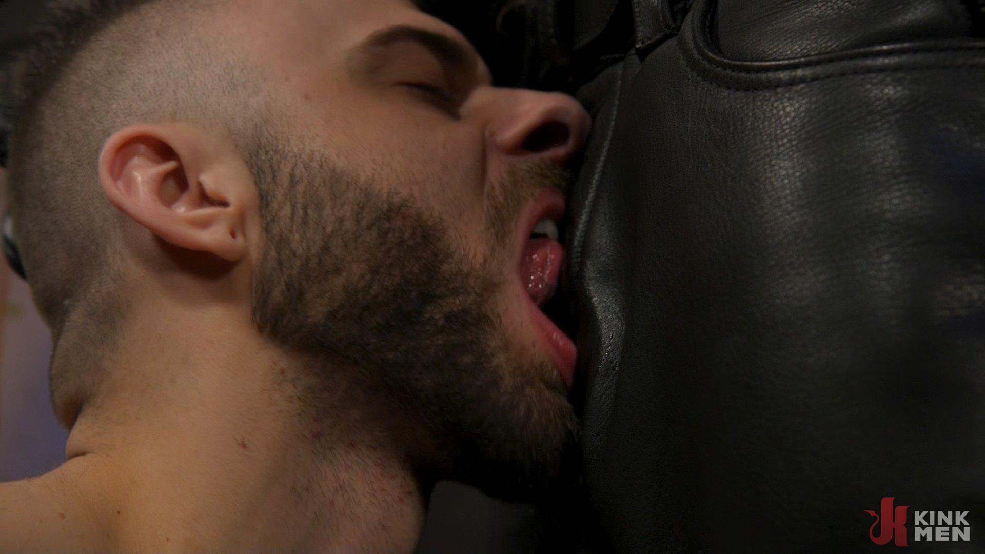 Photo number 8 from My Daddy Wears Leather: William Crown worships Jack Dixon's Leather shot for Bound Gods on Kink.com. Featuring Jack Dixon and William Crown in hardcore BDSM & Fetish porn.