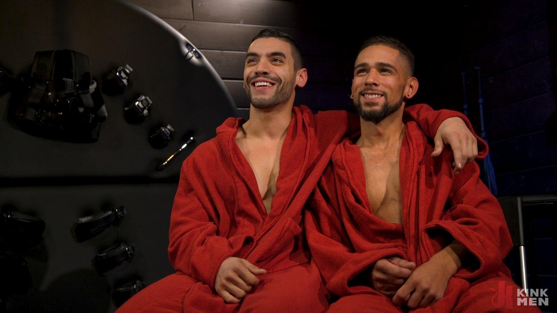 Photo number 17 from Arad's New Boy: Ricky Daniels Serves The House shot for Bound Gods on Kink.com. Featuring Arad Winwin and Ricky Daniels in hardcore BDSM & Fetish porn.