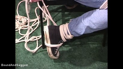 Photo number 12 from Mario's Boy: Now Get Loose..or Else shot for Bound And Gagged on Kink.com. Featuring Sean Patrick, Doug Jeffries and Mario Ortiz in hardcore BDSM & Fetish porn.