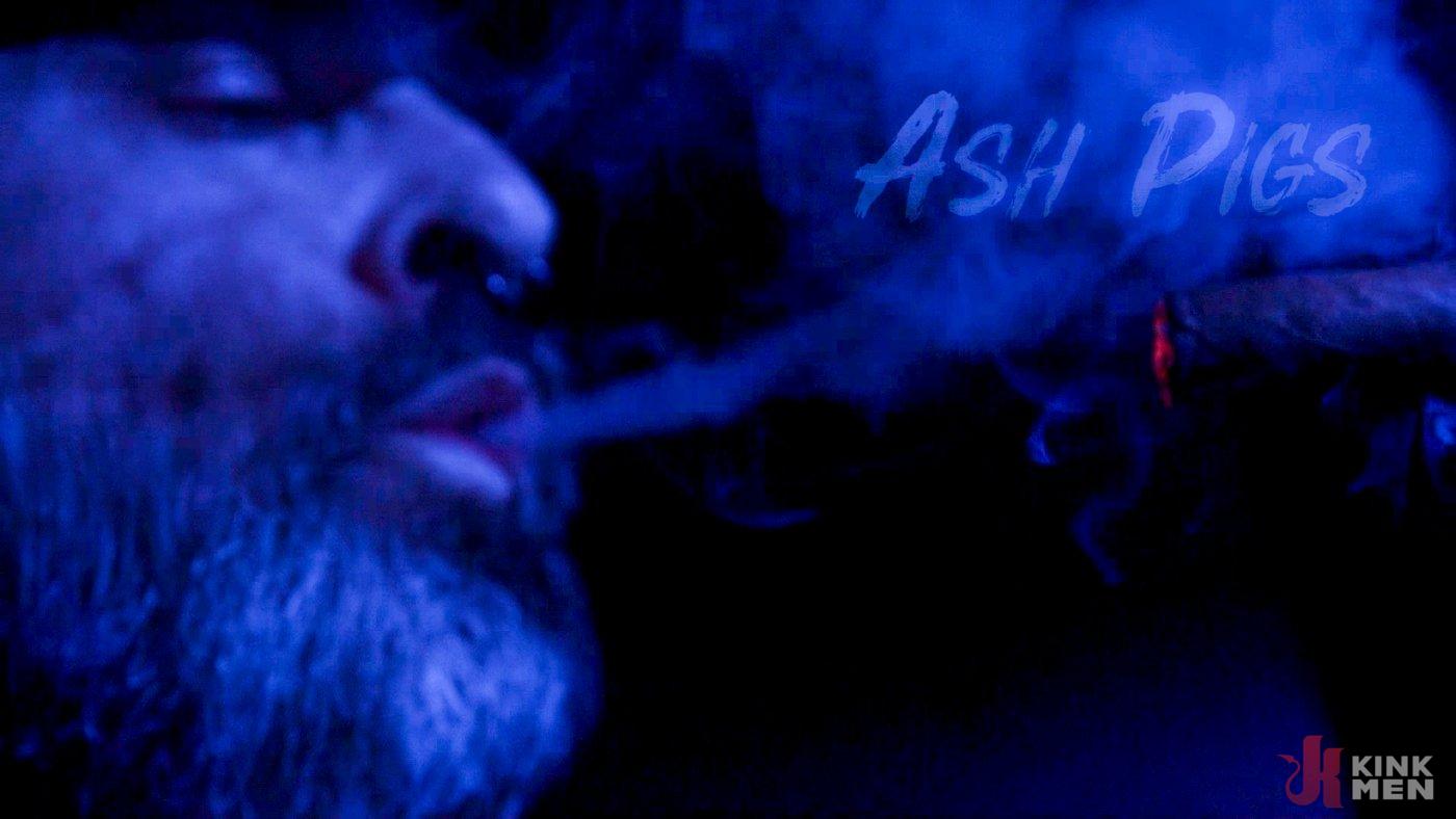 Photo number 0 from ASH PIGS: Cigar Smoking Leather Daddy Breaks in His Hairy Muscle Slave shot for Bound Gods on Kink.com. Featuring Kristofer Weston and Brendan Patrick in hardcore BDSM & Fetish porn.