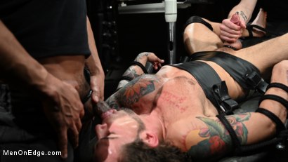 Photo number 15 from Archer Croft: Ripped Roped and Ready shot for Men On Edge on Kink.com. Featuring Archer Croft in hardcore BDSM & Fetish porn.