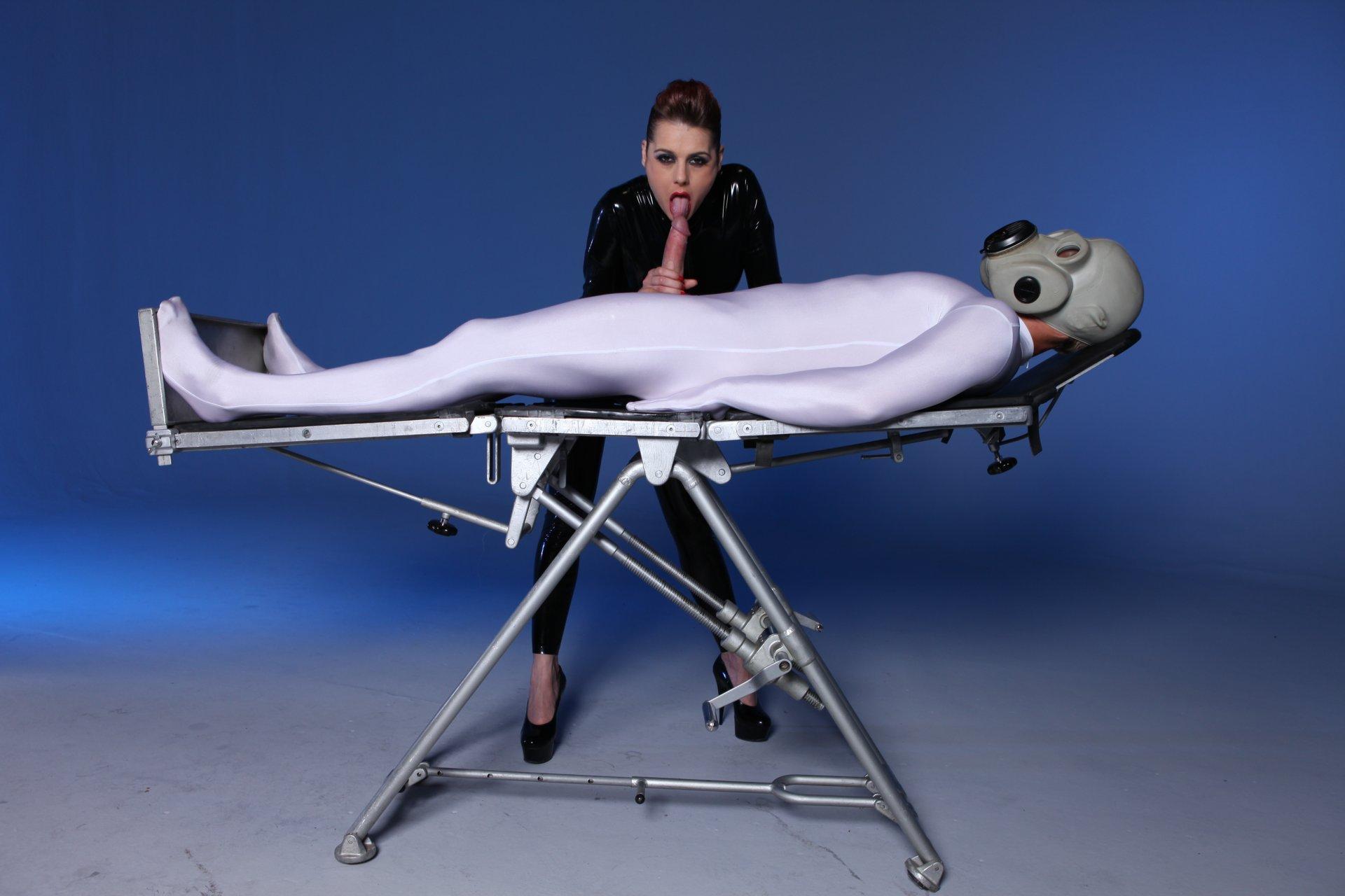 Photo number 4 from Medical Sex Examination shot for Harmony Fetish on Kink.com. Featuring Karina Currie, Paige Ashley and Seb Cam in hardcore BDSM & Fetish porn.