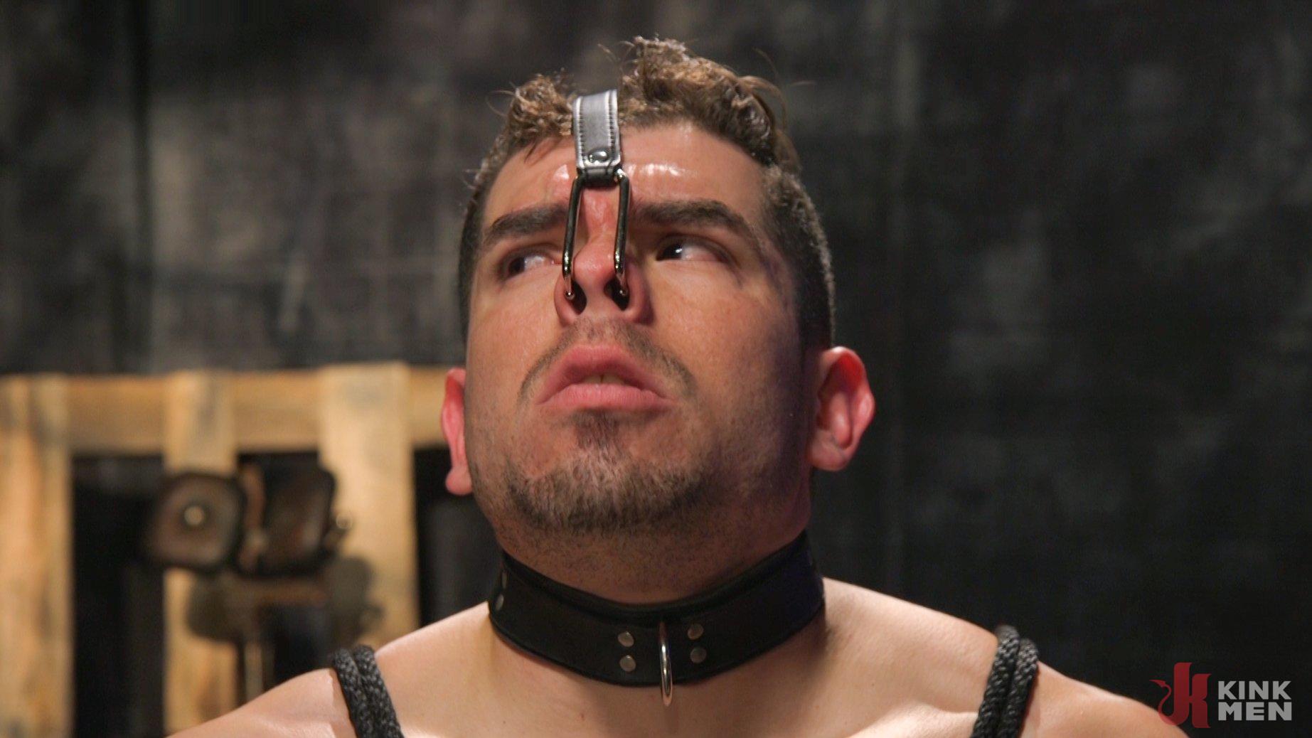 Photo number 12 from Take It, Pig! shot for Bound Gods on Kink.com. Featuring Devin Trez and Jeremy Spreadums in hardcore BDSM & Fetish porn.