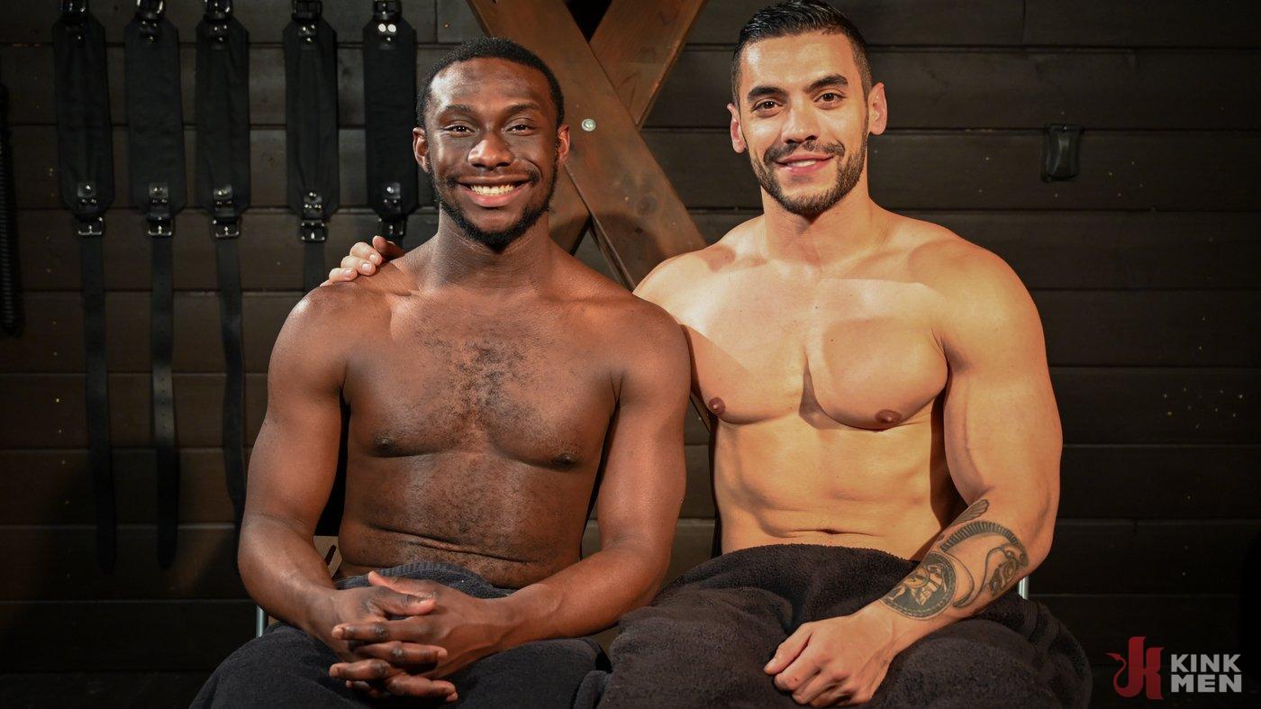 Photo number 18 from Fresh Muscle: Leather Clad Arad Winwin Punishes Newcomer Parker Payne shot for Bound Gods on Kink.com. Featuring Arad Winwin and Parker Payne in hardcore BDSM & Fetish porn.