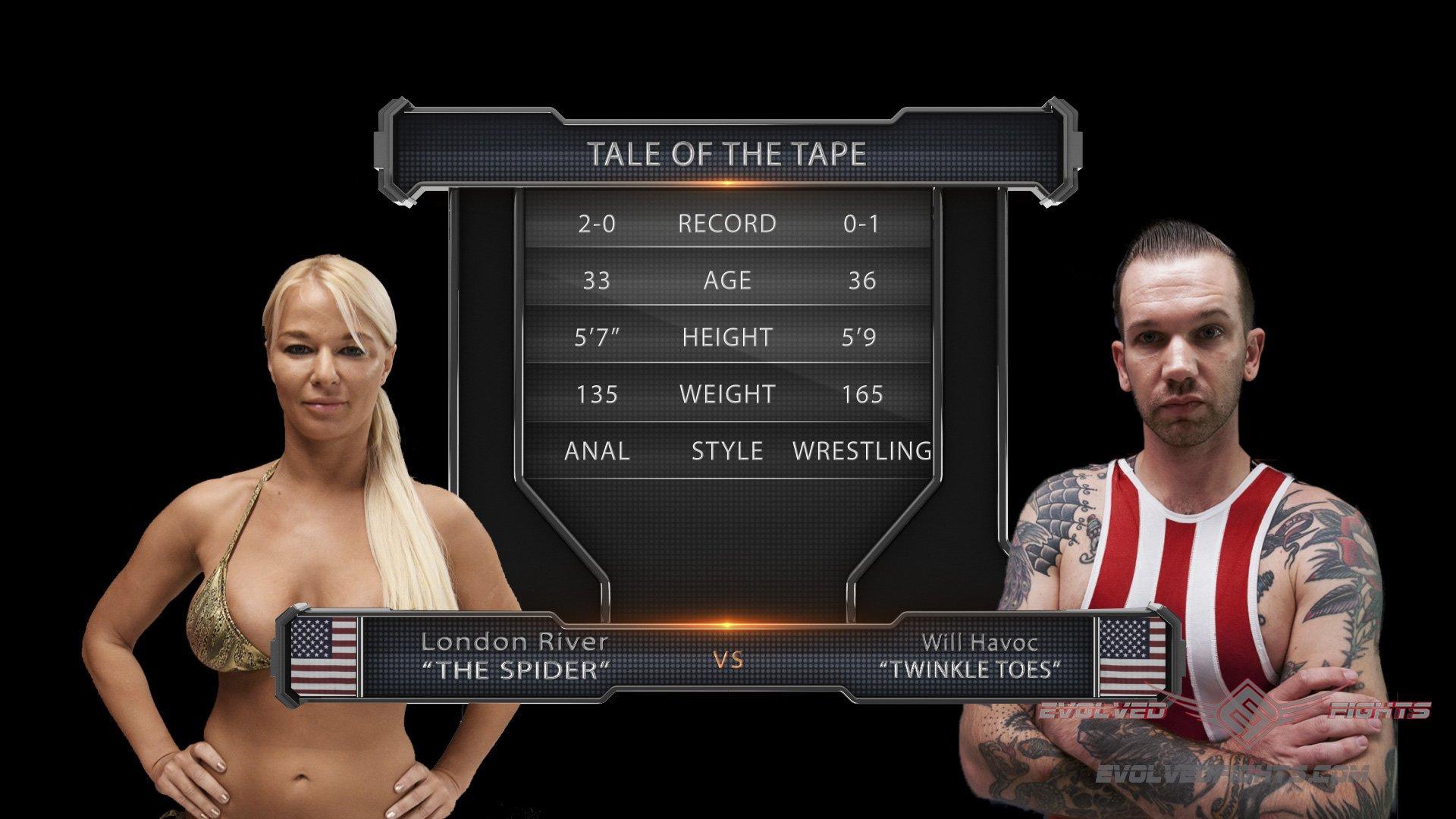 Photo number 21 from Blonde Stripper has trouble handling a Man shot for Evolved Fights on Kink.com. Featuring London River and Will Havoc in hardcore BDSM & Fetish porn.