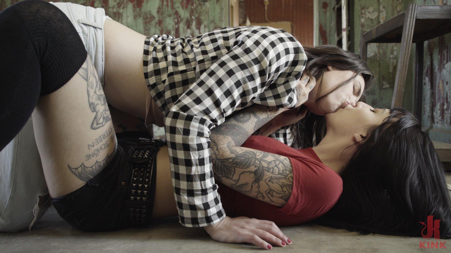 Photo number 1 from Derelict: The Psychosexual Abduction of Casey and Charlotte shot for Kink Features on Kink.com. Featuring Casey Calvert, Charlotte Sartre and The Pope in hardcore BDSM & Fetish porn.