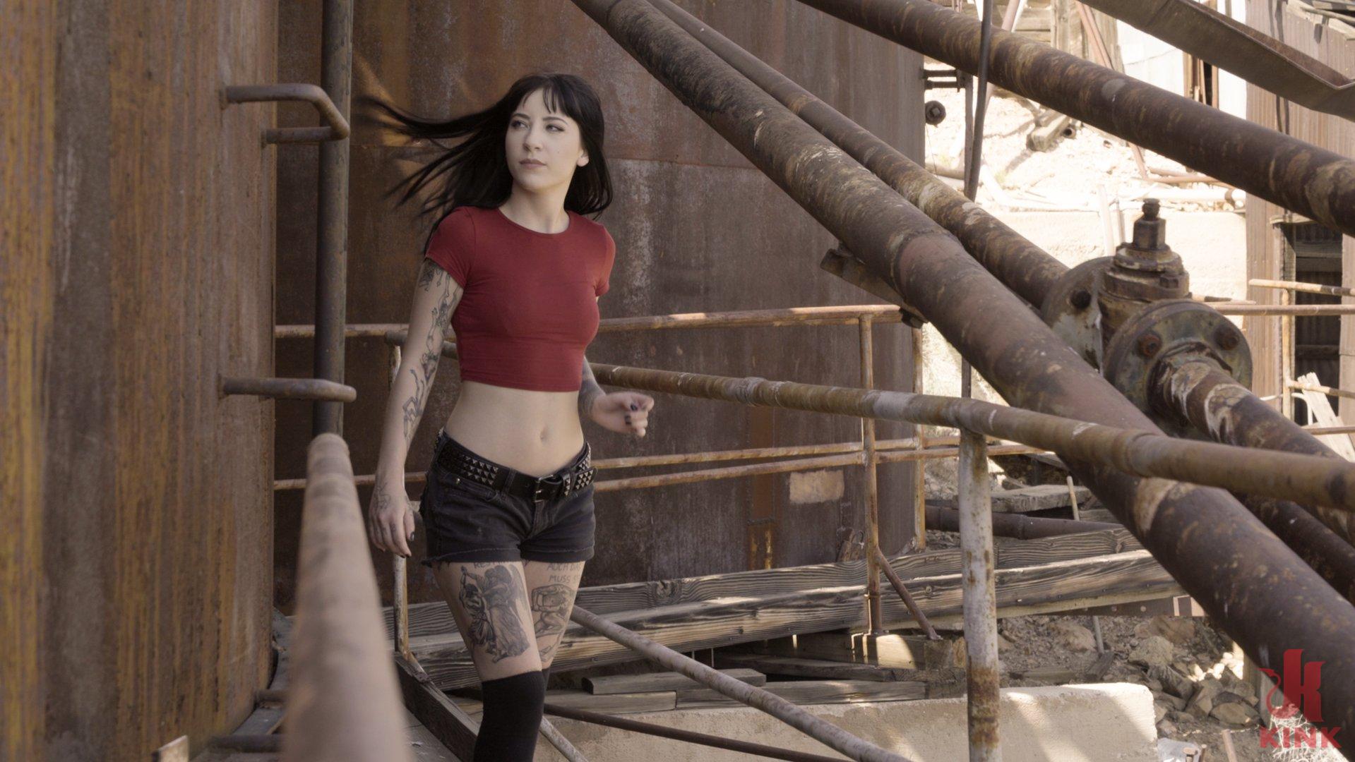 Photo number 5 from Derelict: The Psychosexual Abduction of Casey and Charlotte shot for Kink Features on Kink.com. Featuring Casey Calvert, Charlotte Sartre and The Pope in hardcore BDSM & Fetish porn.