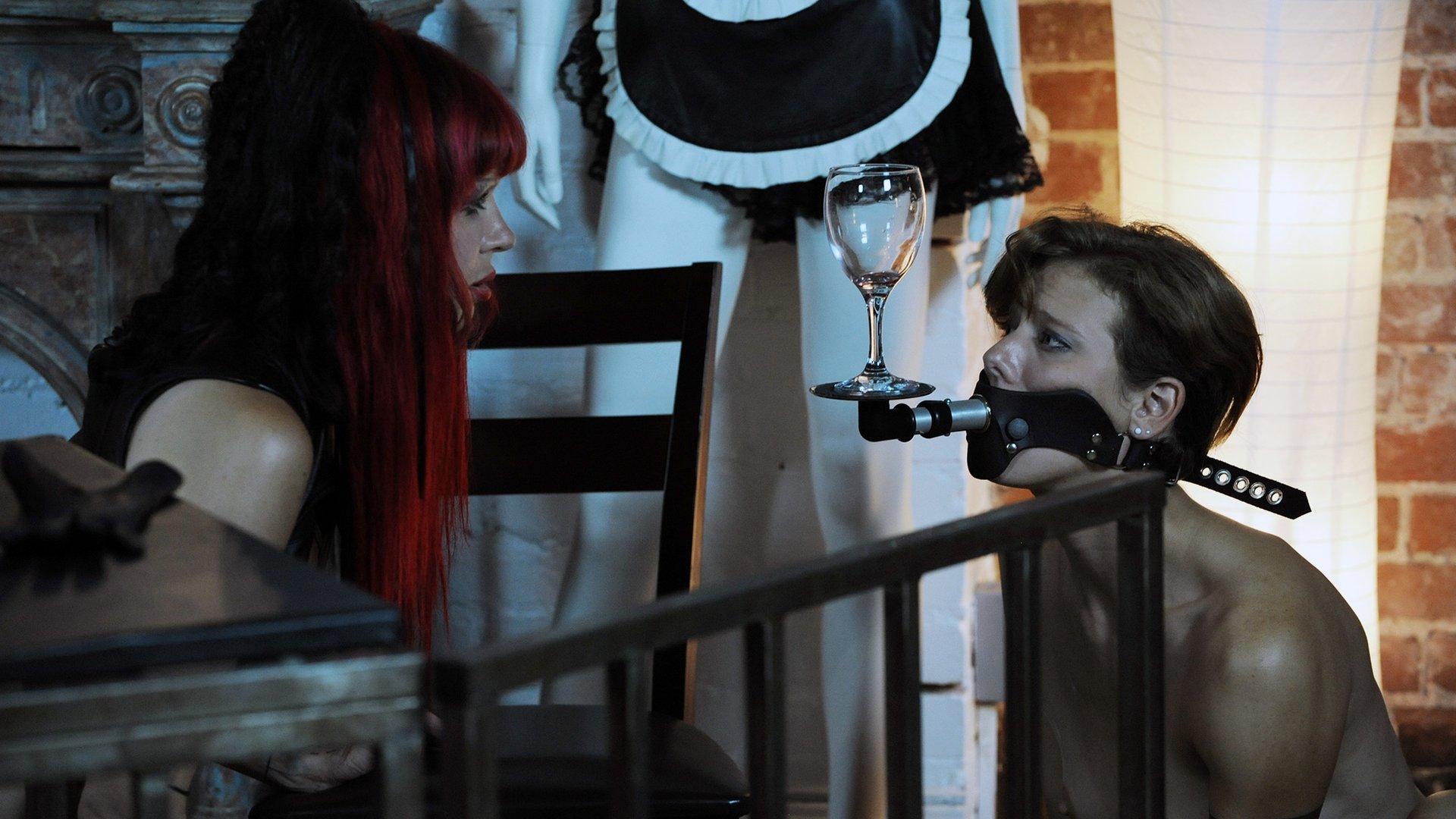 Photo number 15 from In a Montreal Dungeon shot for Wasteland on Kink.com. Featuring Goddess Starla and Ava Mir-Ausziehen in hardcore BDSM & Fetish porn.