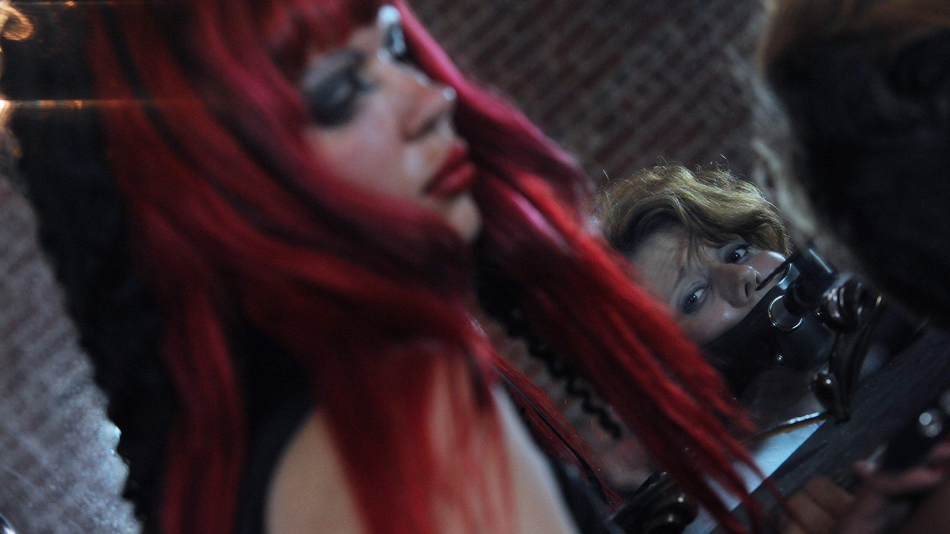 Photo number 19 from In a Montreal Dungeon shot for Wasteland on Kink.com. Featuring Goddess Starla and Ava Mir-Ausziehen in hardcore BDSM & Fetish porn.