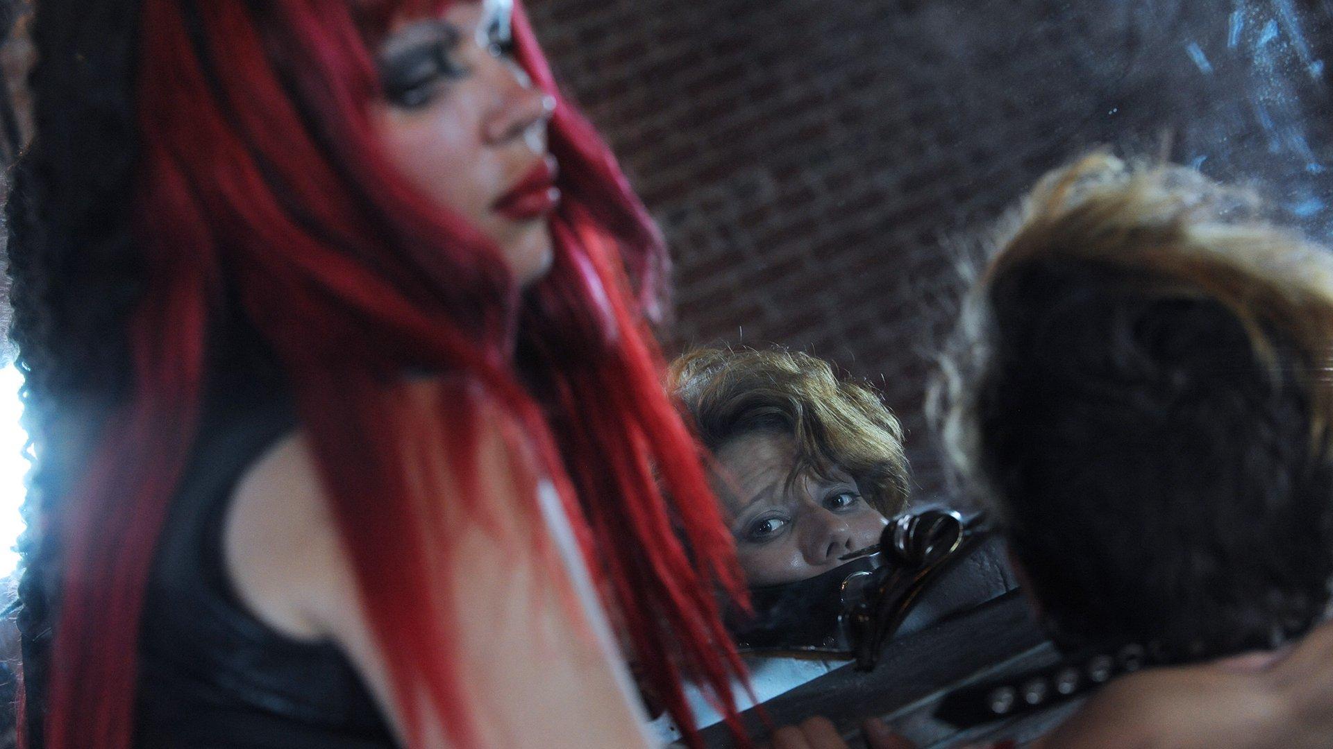 Photo number 20 from In a Montreal Dungeon shot for Wasteland on Kink.com. Featuring Goddess Starla and Ava Mir-Ausziehen in hardcore BDSM & Fetish porn.