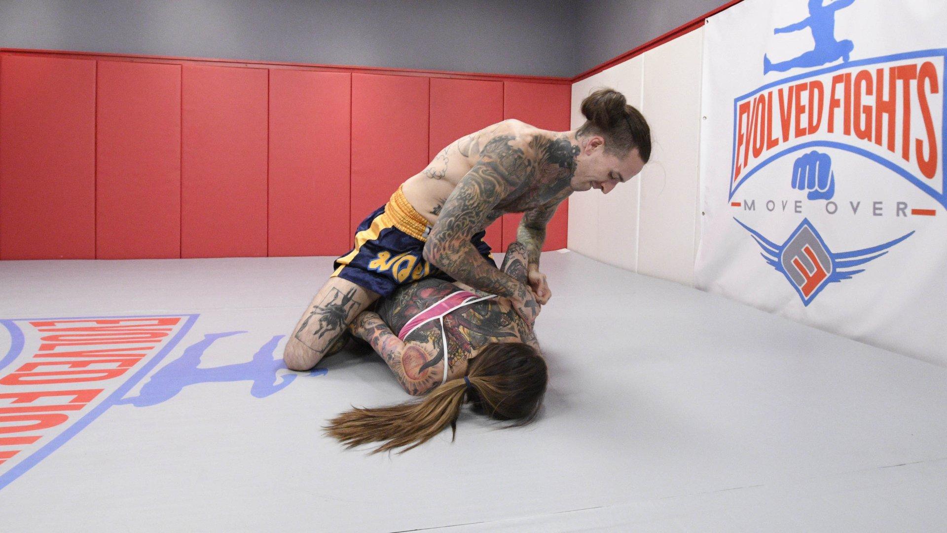 Photo number 1 from Beautiful 6'1 Super Model is Destroyed by Male Wrestler shot for Evolved Fights on Kink.com. Featuring Ruckus and Rocky Emerson in hardcore BDSM & Fetish porn.