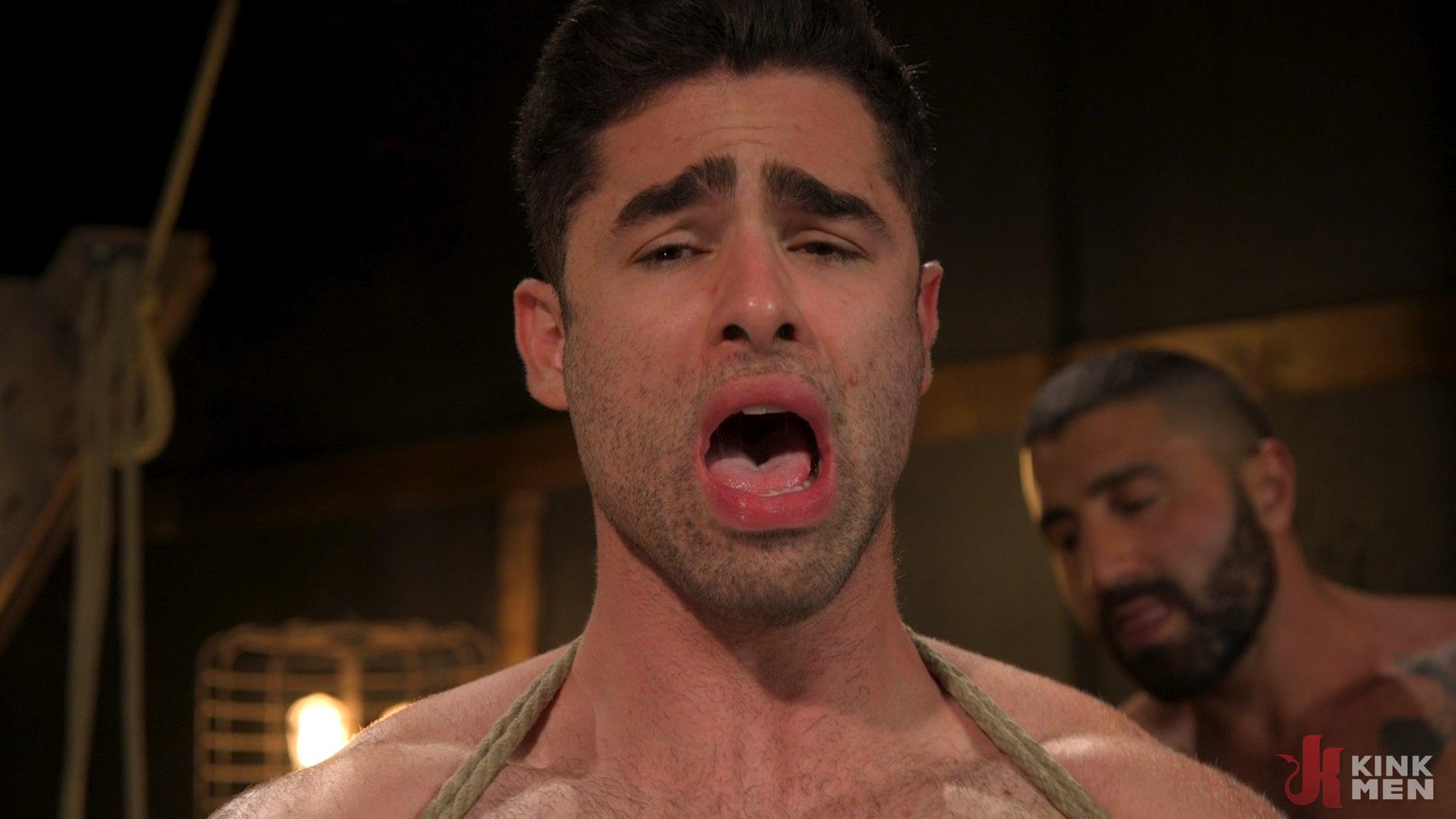 Photo number 19 from The Captive Boy: Lucas Leon Submits to Sharok shot for Bound Gods on Kink.com. Featuring Sharok and Lucas Leon in hardcore BDSM & Fetish porn.