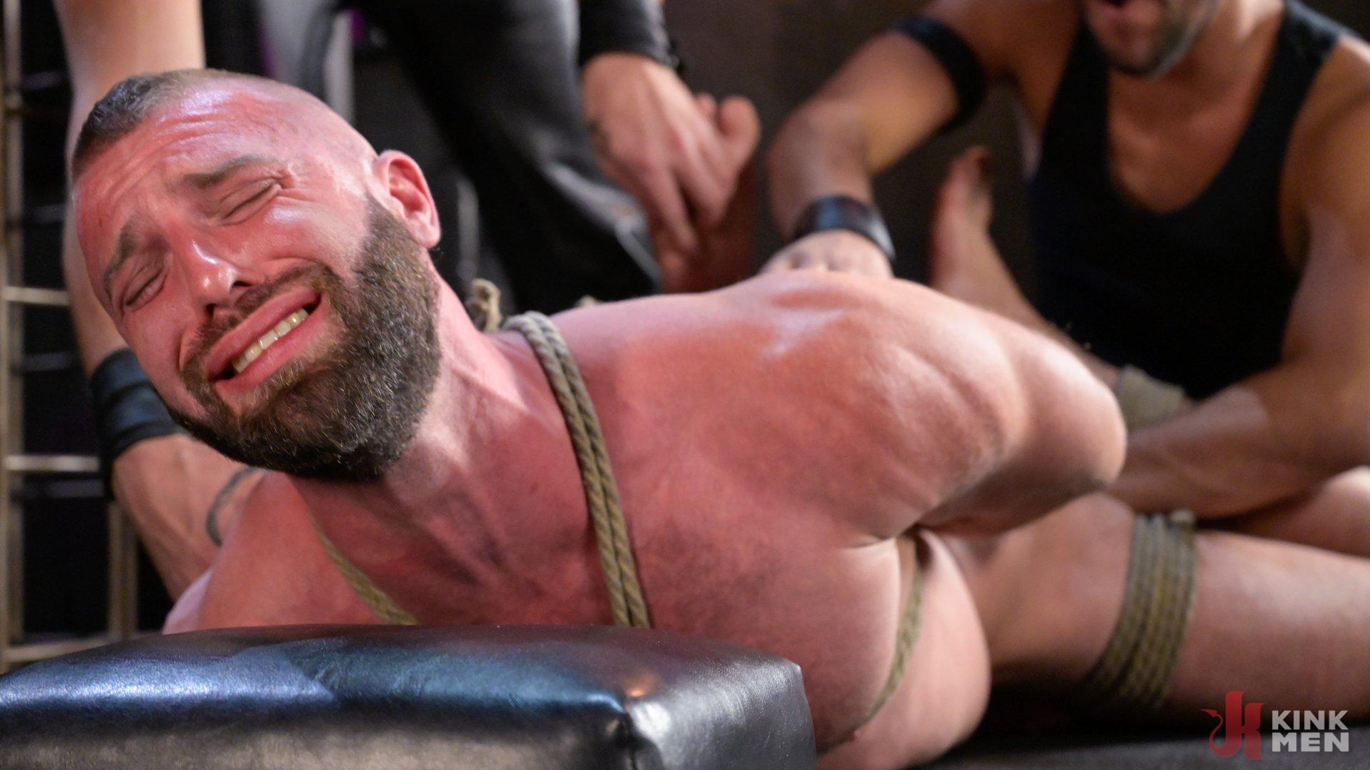 Photo number 10 from Donnie Argento Tied Up and Edged in Rope Bondage shot for Men On Edge on Kink.com. Featuring Donnie Argento in hardcore BDSM & Fetish porn.