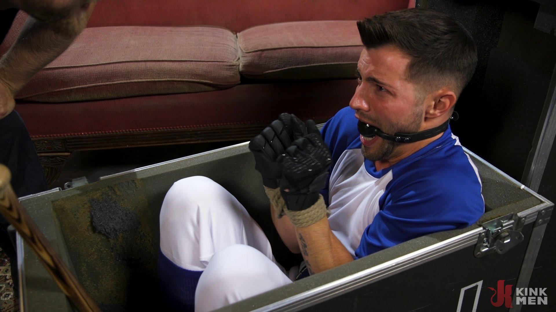 Photo number 0 from Extra Innings: Casey Everett Abducted and Fucked by Logan Stevens shot for Bound Gods on Kink.com. Featuring Logan Stevens and Casey Everett in hardcore BDSM & Fetish porn.