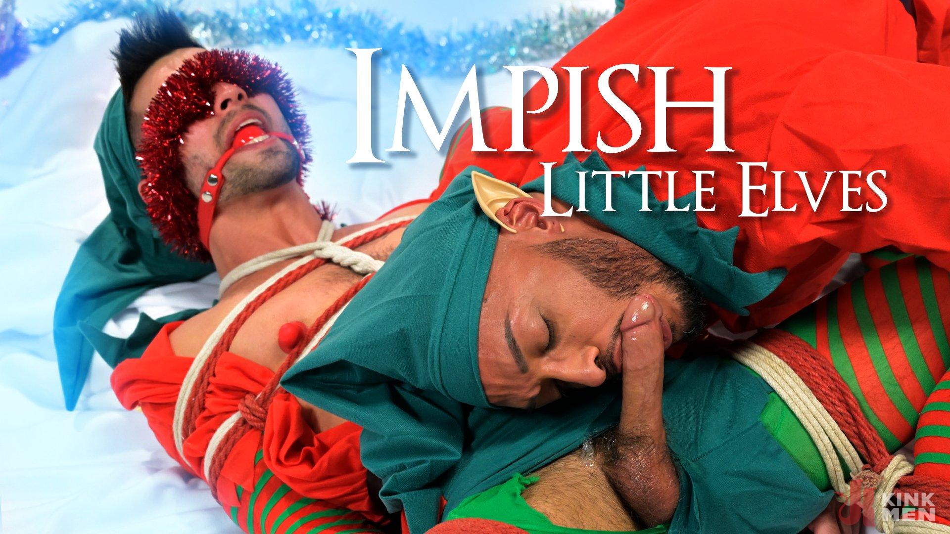 Photo number 20 from Impish Little Elves: Casey Everett Edged by Santa and his Lil Helper shot for Men On Edge on Kink.com. Featuring Casey Everett in hardcore BDSM & Fetish porn.