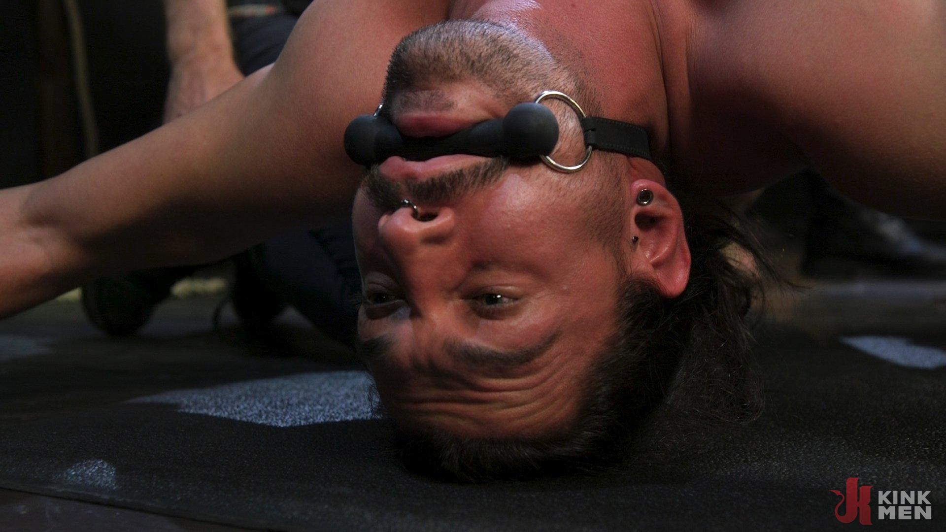 Photo number 12 from Kinky Viktor: New Sub Bound, Roped, Edged and Shoots A Fat Load shot for Men On Edge on Kink.com. Featuring Kinky Viktor in hardcore BDSM & Fetish porn.