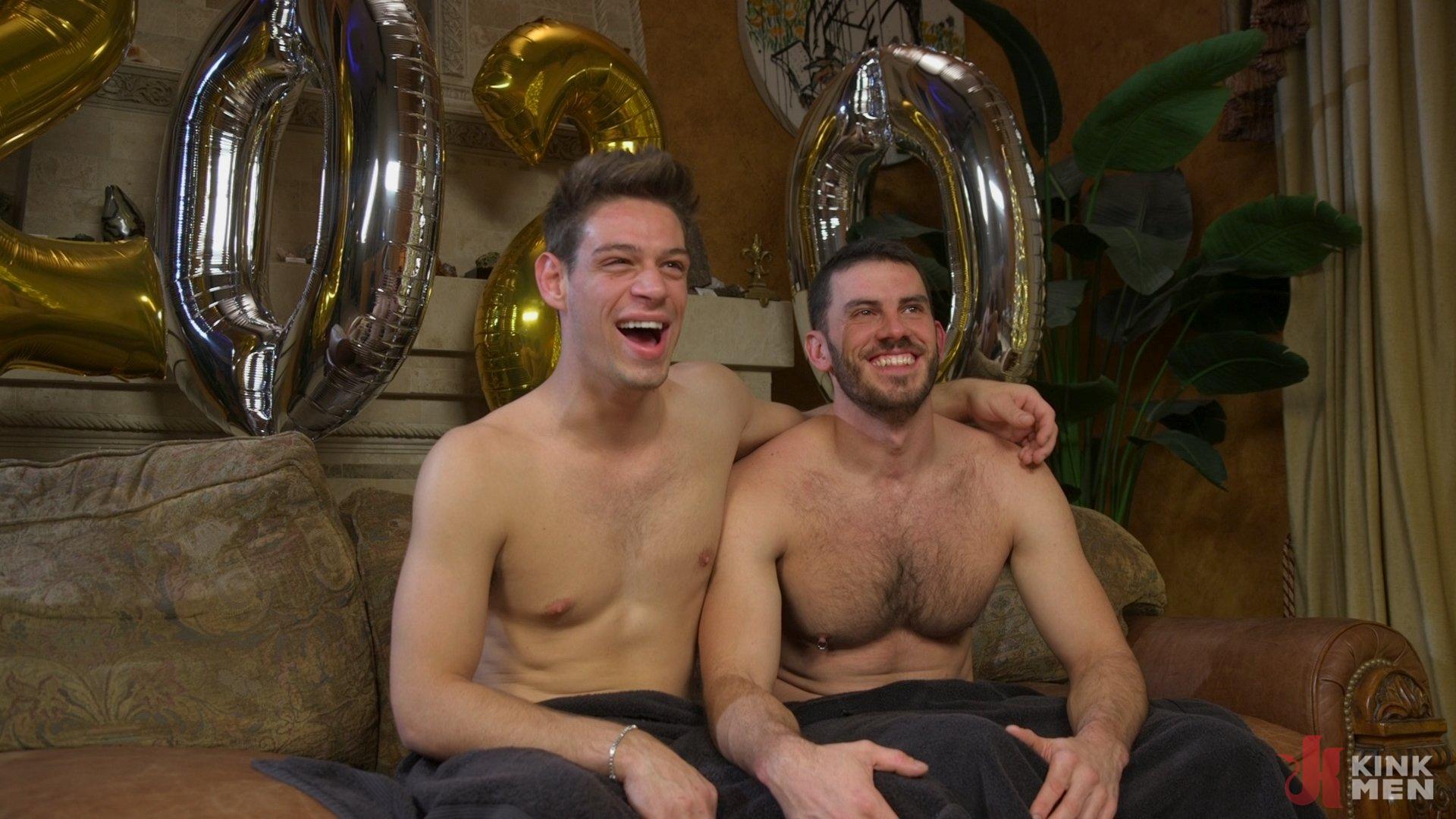 Photo number 29 from Homo Alone Part 2: Pizza Man Michael DelRay Punishes Vander Pulaski shot for Bound Gods on Kink.com. Featuring Michael DelRay and Vander Pulaski in hardcore BDSM & Fetish porn.