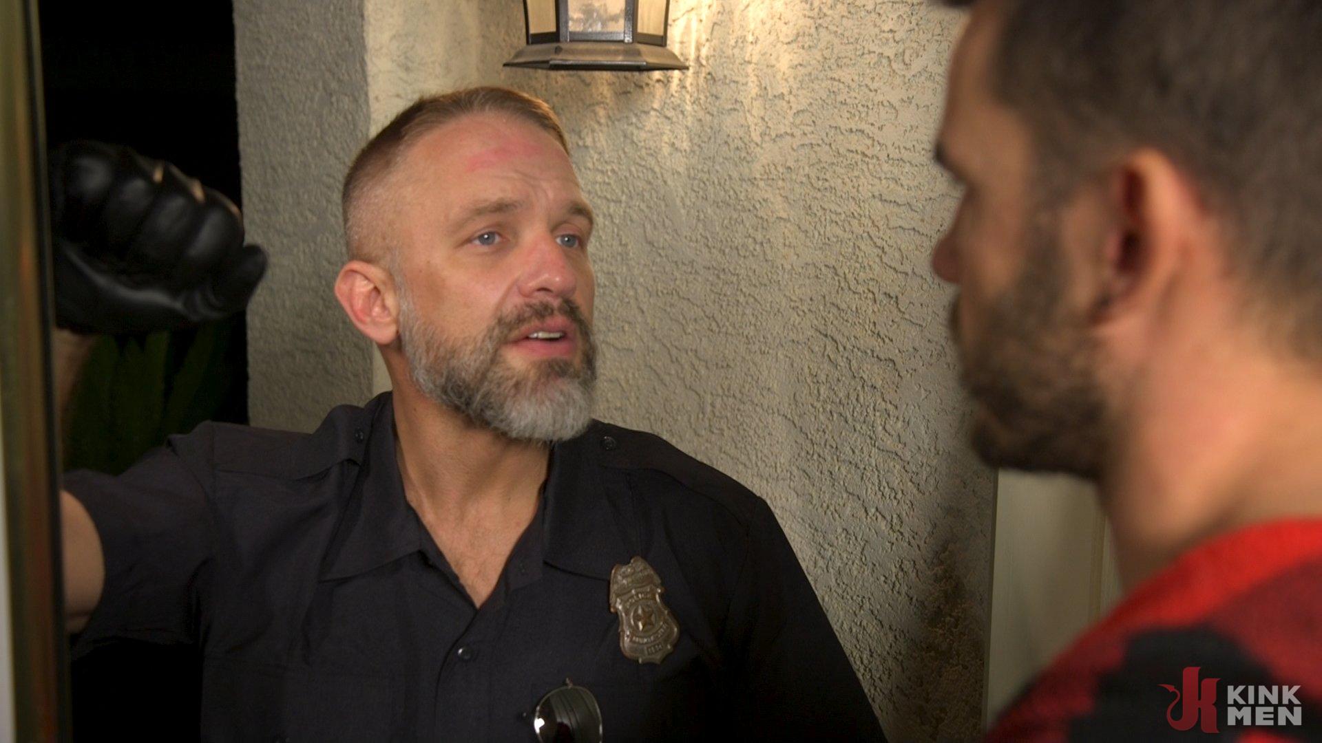 Photo number 1 from Homo Alone, Part One: Vander Pulaski Taken Down in Home Invasion shot for Bound Gods on Kink.com. Featuring Dirk Caber, Jack Dyer and Vander Pulaski in hardcore BDSM & Fetish porn.