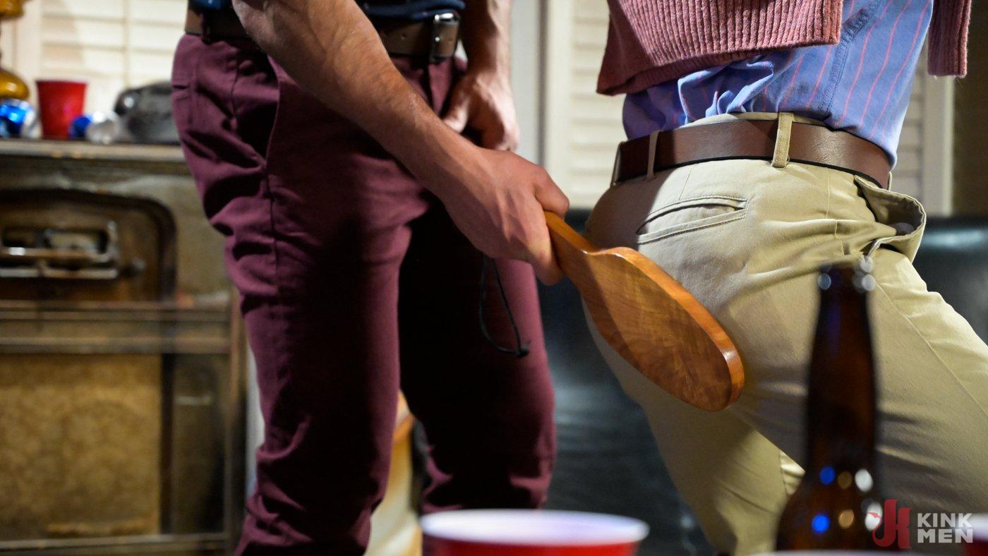 Photo number 1 from Bound Initiation: Sharok Breaks in New Fraternity Pledge Zak Bishop shot for Bound Gods on Kink.com. Featuring Sharok and Zak Bishop in hardcore BDSM & Fetish porn.