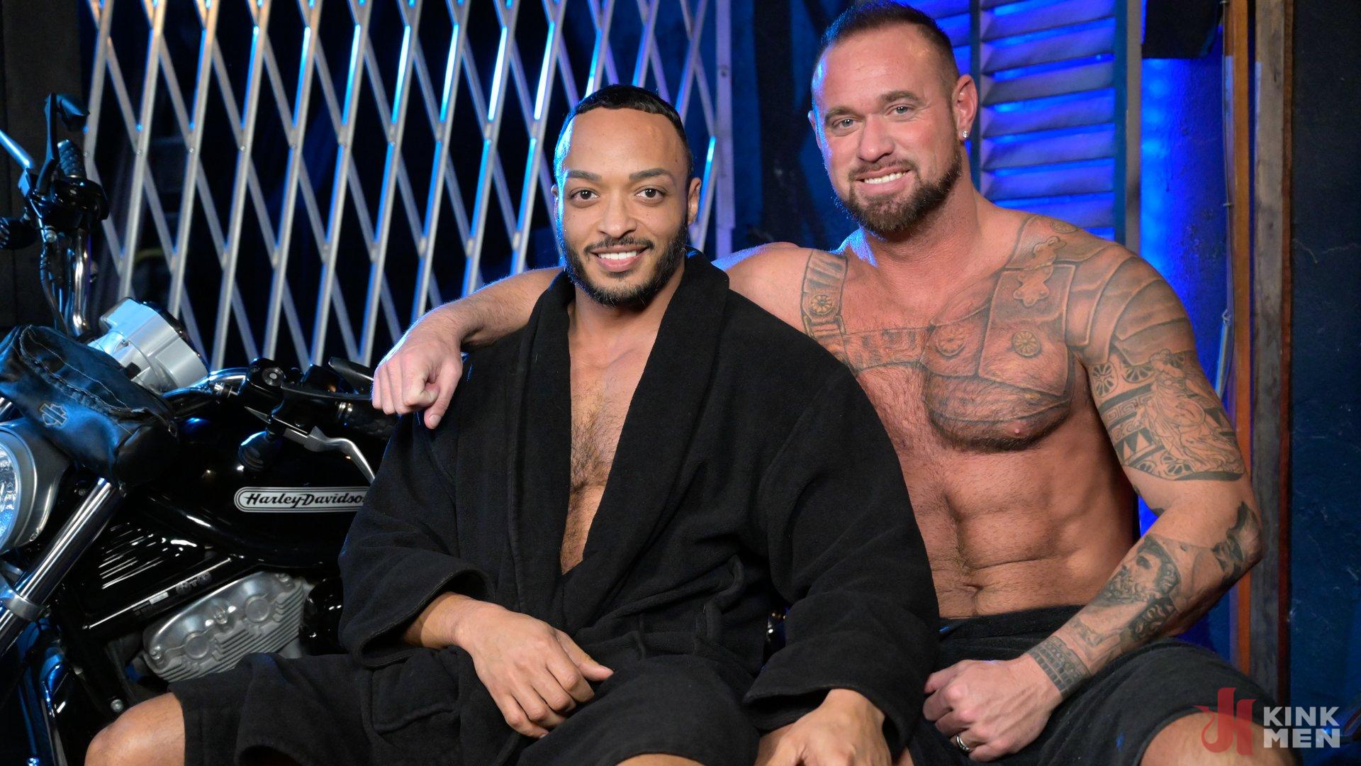 Photo number 27 from Rode Hard: Dillon Diaz Dominated On Michael Roman's Motorcycle shot for Bound Gods on Kink.com. Featuring Michael Roman and Dillon Diaz in hardcore BDSM & Fetish porn.