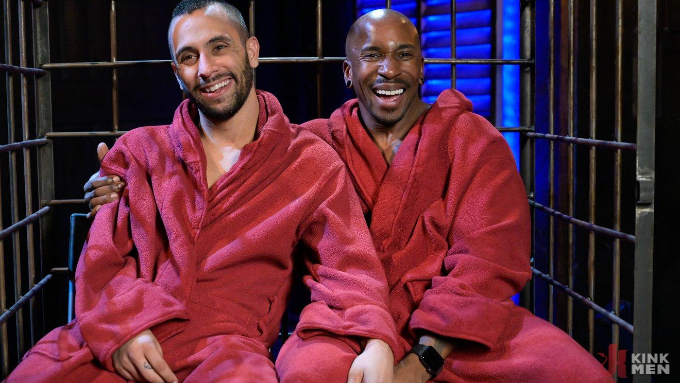 Photo number 18 from Rat in a Cage: Chance Summerlin Serves Leather Muscle God Max Konnor shot for Bound Gods on Kink.com. Featuring Max Konnor and Chance Summerlin in hardcore BDSM & Fetish porn.