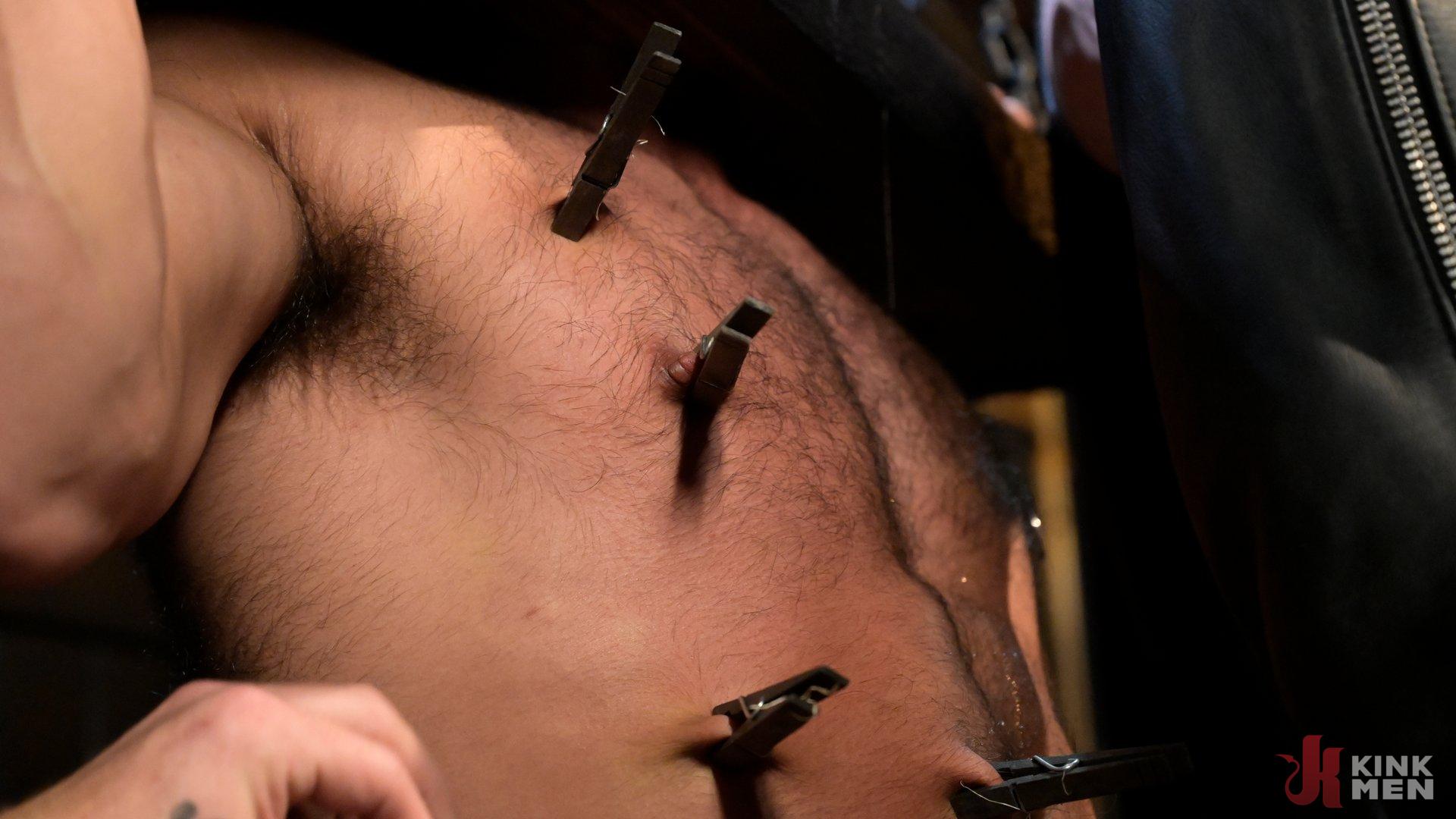 Photo number 6 from Stocked and Cocked: Seth Santoro Beaten and Fucked in a Stockade shot for Bound Gods on Kink.com. Featuring Sebastian Keys, Seth Santoro and Brian Bonds in hardcore BDSM & Fetish porn.