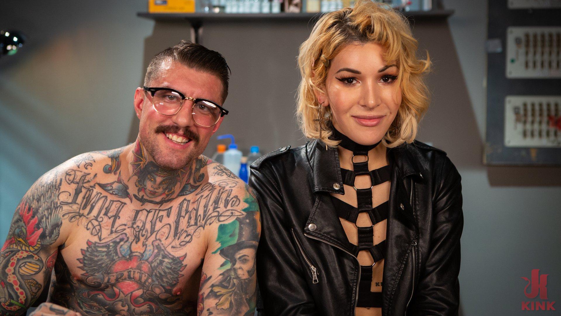 Photo number 16 from Submissive A.I. - Sexy Ryder Monroe is Punished by Cynical Scientist shot for Kink Trans on Kink.com. Featuring H3ll4SL00tz and Ryder Monroe in hardcore BDSM & Fetish porn.