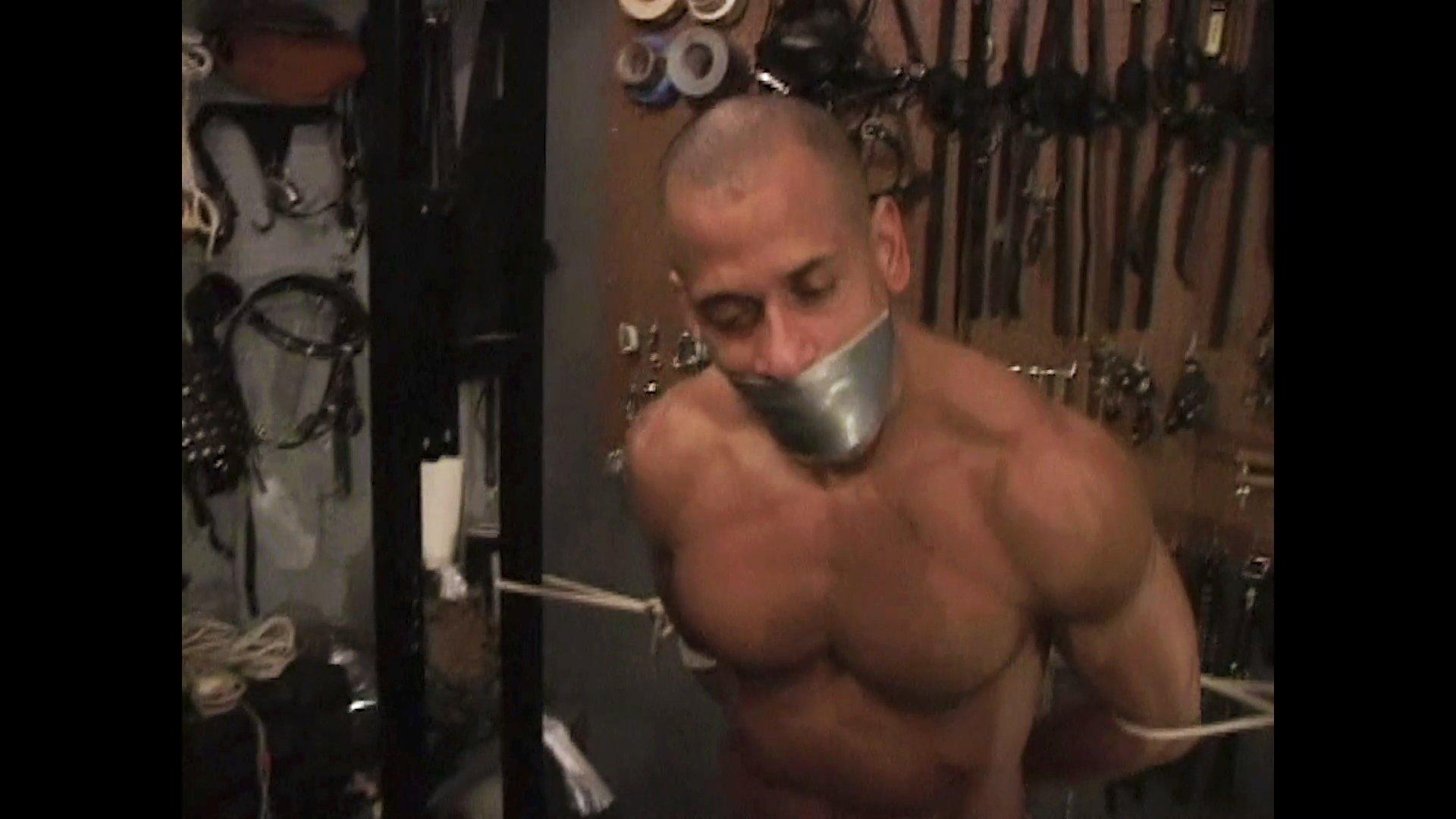 Photo number 16 from BONDAGE BUDDIES: MILITARY TIES - In the Cock-Stocks shot for Bound And Gagged on Kink.com. Featuring Diego Alvarez and Doug Jeffries in hardcore BDSM & Fetish porn.