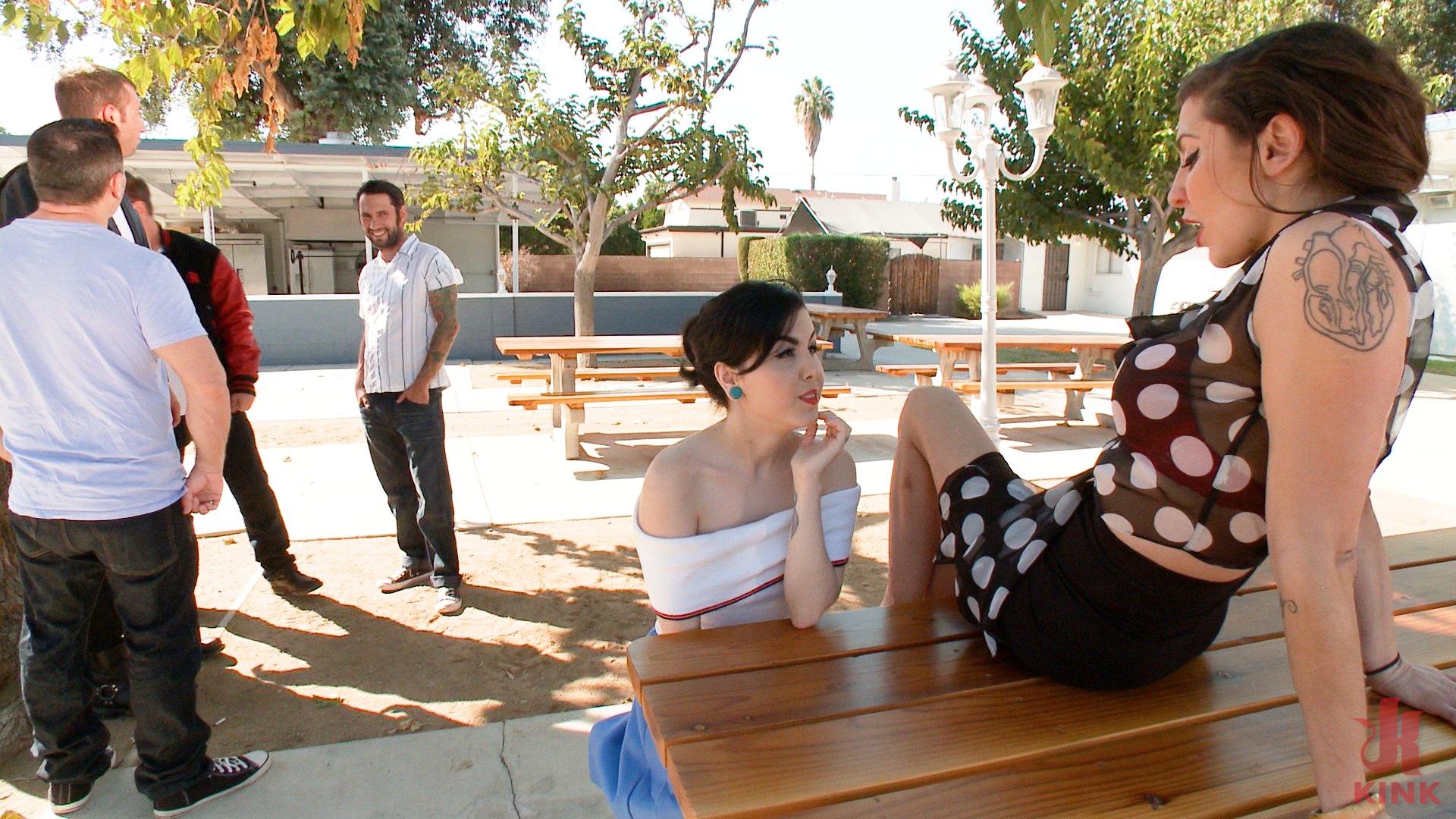 Photo number 1 from The Bad Seeds: Tegan Tate Brutally Takes Four Cocks shot for Hardcore Gangbang on Kink.com. Featuring Tegan Tate, John Strong, Tommy Pistol, Jordan Ash and Dane Cross in hardcore BDSM & Fetish porn.