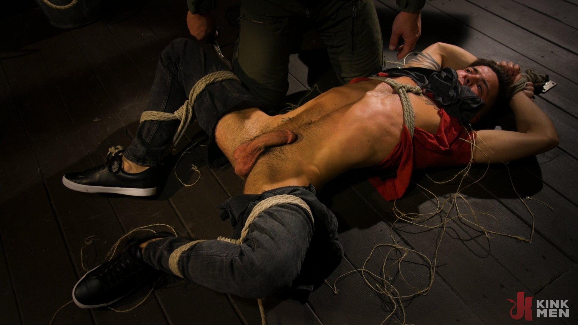 Photo number 1 from Well Hung Fuck Toys: Giant Dicks Dominate Tight Holes shot for Bound Gods on Kink.com. Featuring Colby Jansen, Casey Everett, Devin Trez, Jeremy Spreadums, Ace Rockwood, Seamus O'Reilly, Pierce Paris, Vander Pulaski, Michael DelRay and Nic Sahara in hardcore BDSM & Fetish porn.