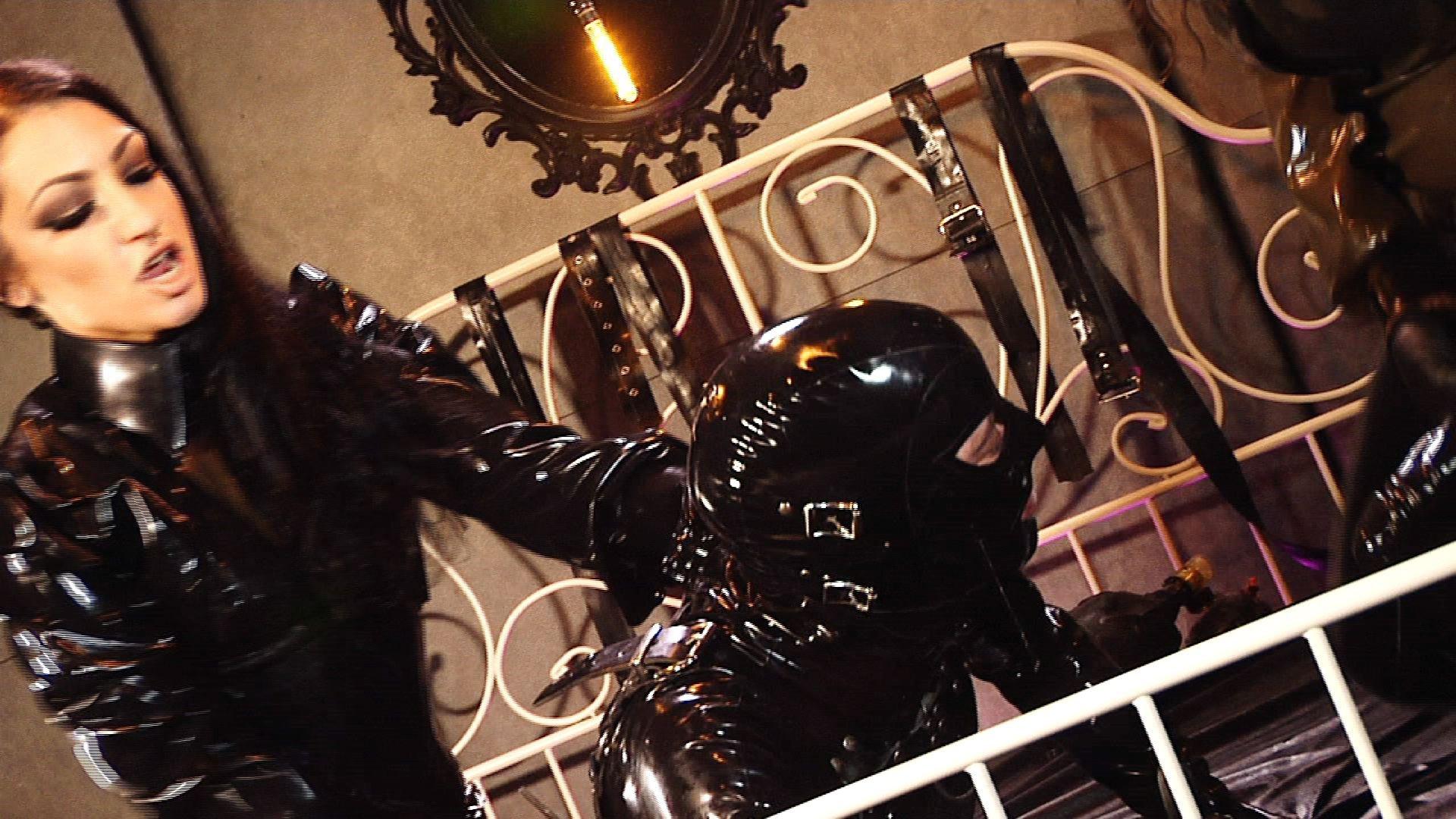 Photo number 7 from Bring out the Gimp (Part 3 of 3) shot for Severe Sex Films on Kink.com. Featuring Cybill Troy and Madame V in hardcore BDSM & Fetish porn.