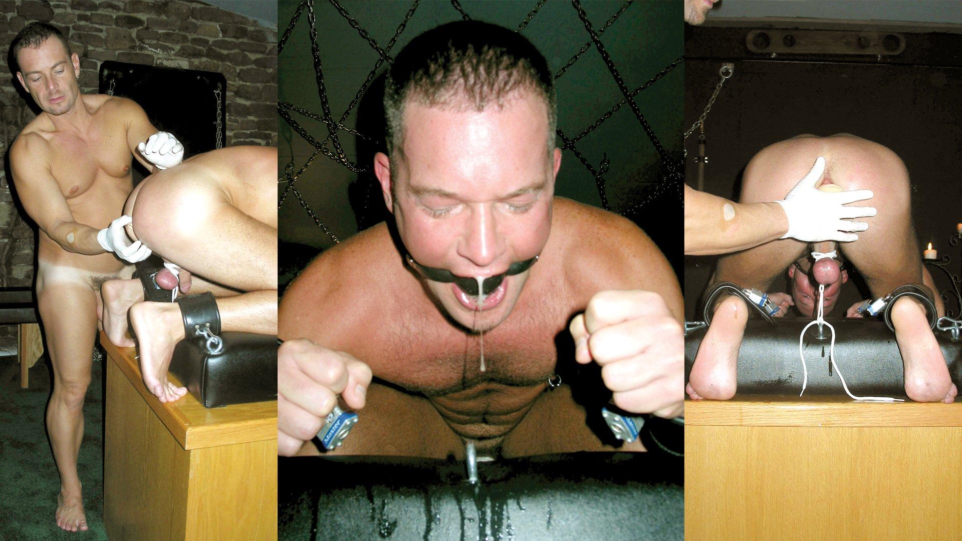 Photo number 19 from TAG TIED: The Square Bondage Board shot for Bound And Gagged on Kink.com. Featuring Tag Adams and Doug Jeffries in hardcore BDSM & Fetish porn.