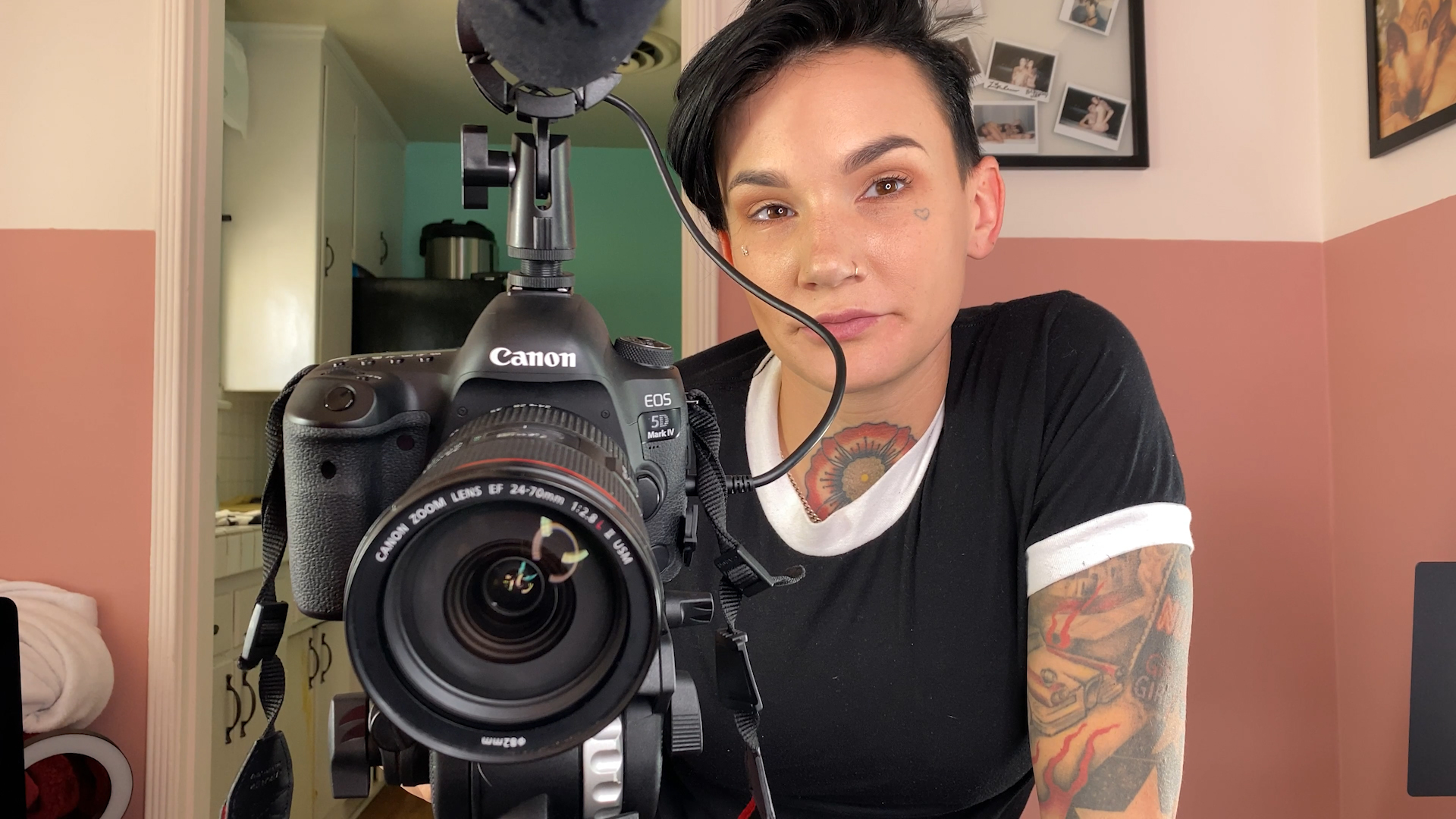 Photo number 4 from The Interview: A Real-Life Couple's Kinky Role Play! shot for Kinky Bites on Kink.com. Featuring Leigh Raven and Nikki Hearts in hardcore BDSM & Fetish porn.