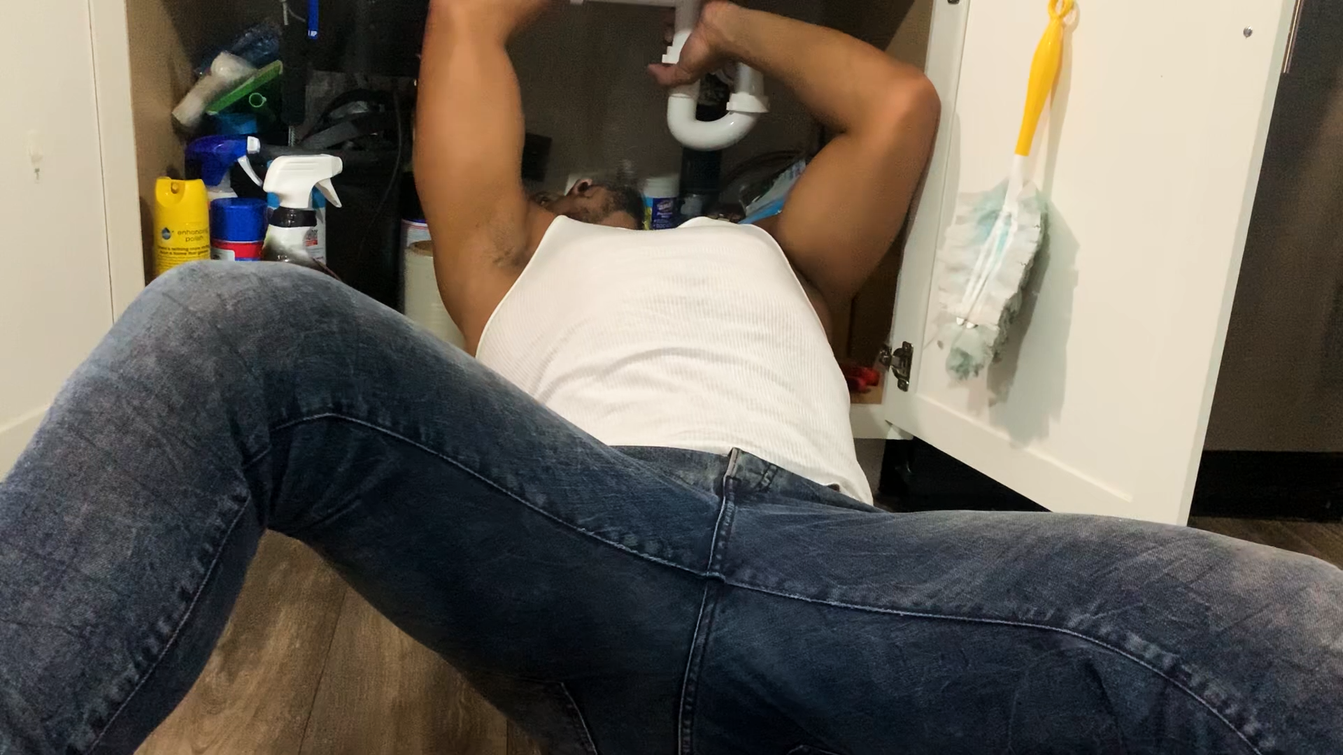 Photo number 2 from Laying Pipe: Plumber Dillon Diaz Lays Into Handsy Client Alex Hawk RAW shot for Kinky Bites Men on Kink.com. Featuring Dillon Diaz and Alex Hawk in hardcore BDSM & Fetish porn.