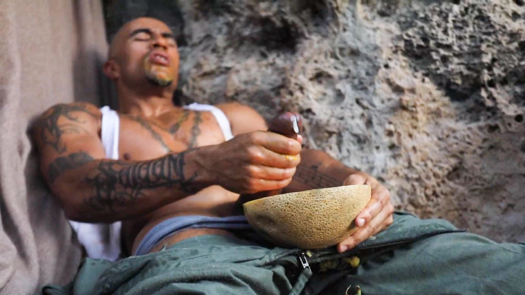 Photo number 16 from King Noire: Man Vs. Mango shot for Kinky Bites Men on Kink.com. Featuring King Noire in hardcore BDSM & Fetish porn.