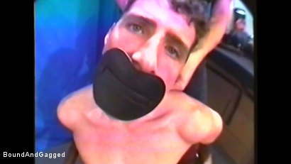 Photo number 10 from A DAY AT THE OFFICE - Applicant 3: Chris Corvid shot for Bound And Gagged on Kink.com. Featuring Chris Corvid, Kyle Brandon and Josh Ireland in hardcore BDSM & Fetish porn.