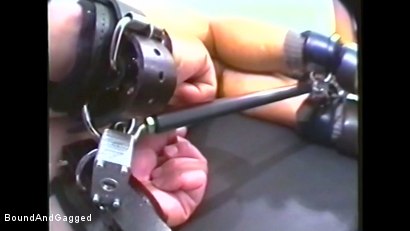 Photo number 9 from A DAY AT THE OFFICE - Applicant 3: Chris Corvid shot for Bound And Gagged on Kink.com. Featuring Chris Corvid, Kyle Brandon and Josh Ireland in hardcore BDSM & Fetish porn.