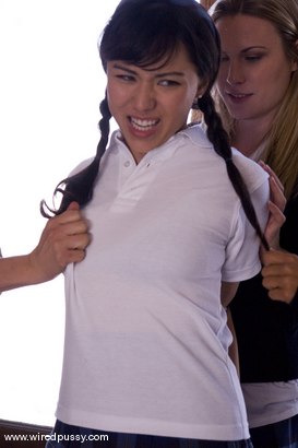 Photo number 3 from The New Girl shot for Wired Pussy on Kink.com. Featuring Harmony, Isis Love and LieLani in hardcore BDSM & Fetish porn.