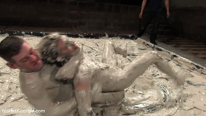 Photo number 9 from Dean Tucker vs James Hamilton  The Mud Match shot for Naked Kombat on Kink.com. Featuring Dean Tucker and James Hamilton in hardcore BDSM & Fetish porn.